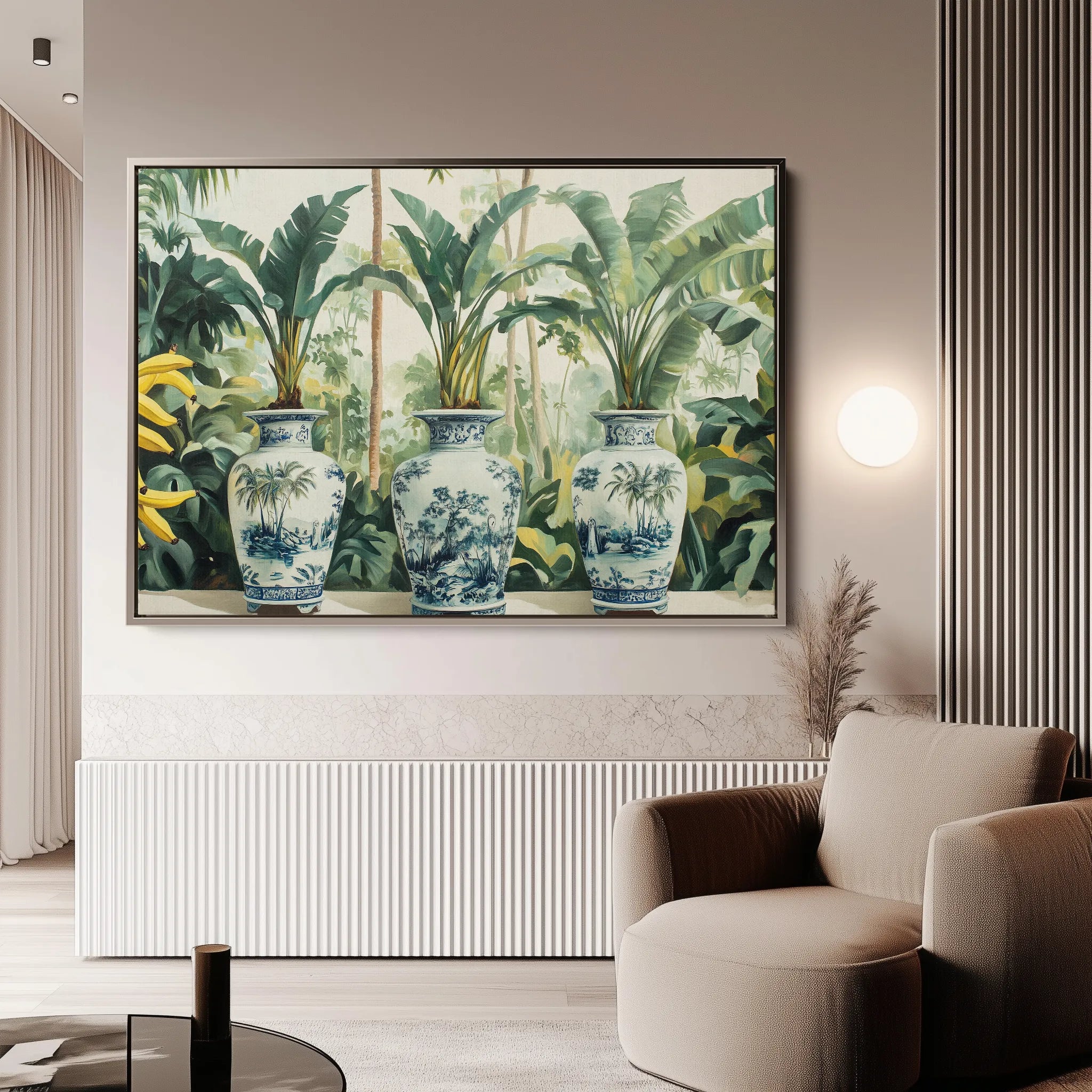 Landscape 260 Canvas Art 18" x 24" / 45 x 60 cm / Black