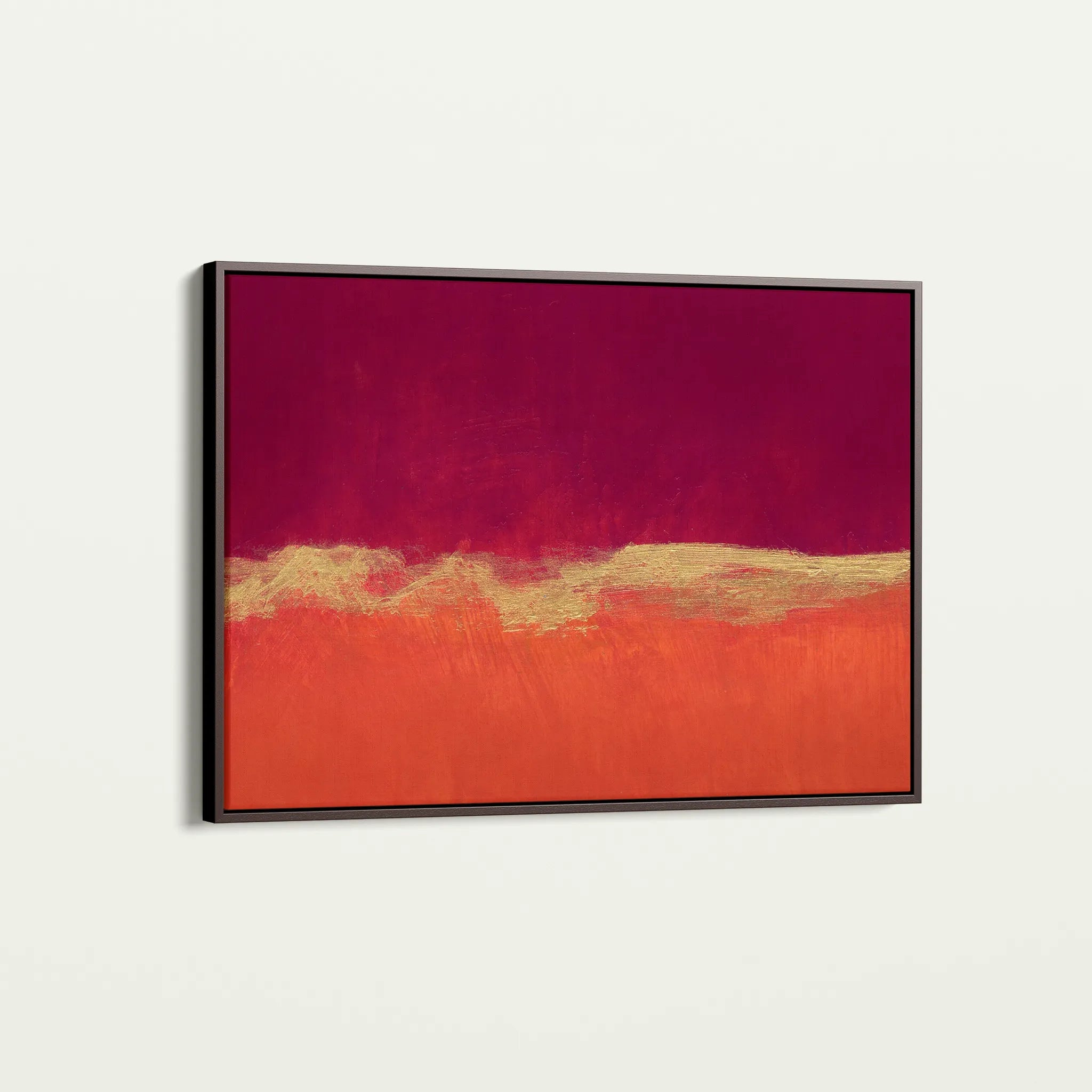 Abstract 262 Canvas Art 18" x 24" / 45 x 60 cm / Black