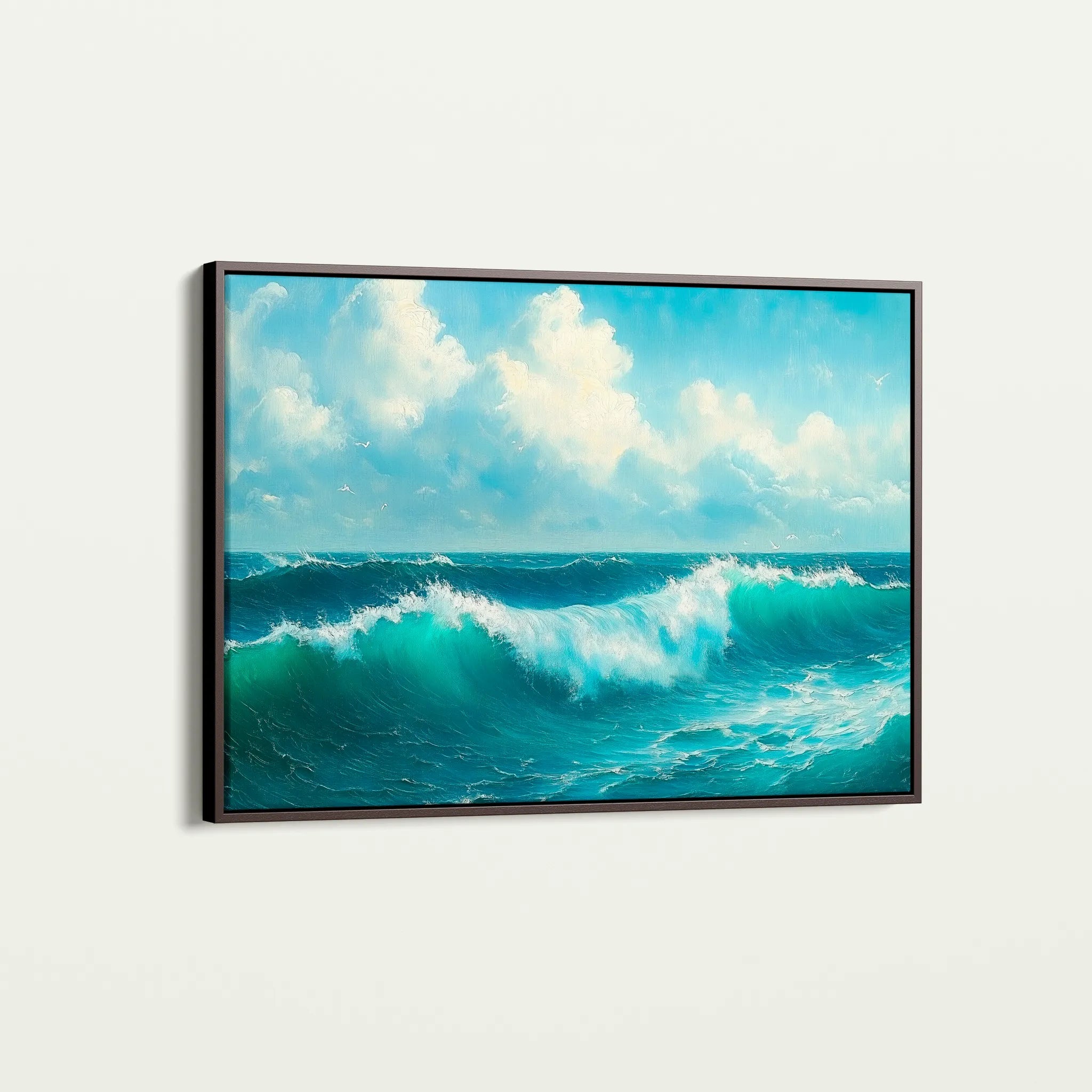 Landscape 264 Canvas Art 18" x 24" / 45 x 60 cm / Black