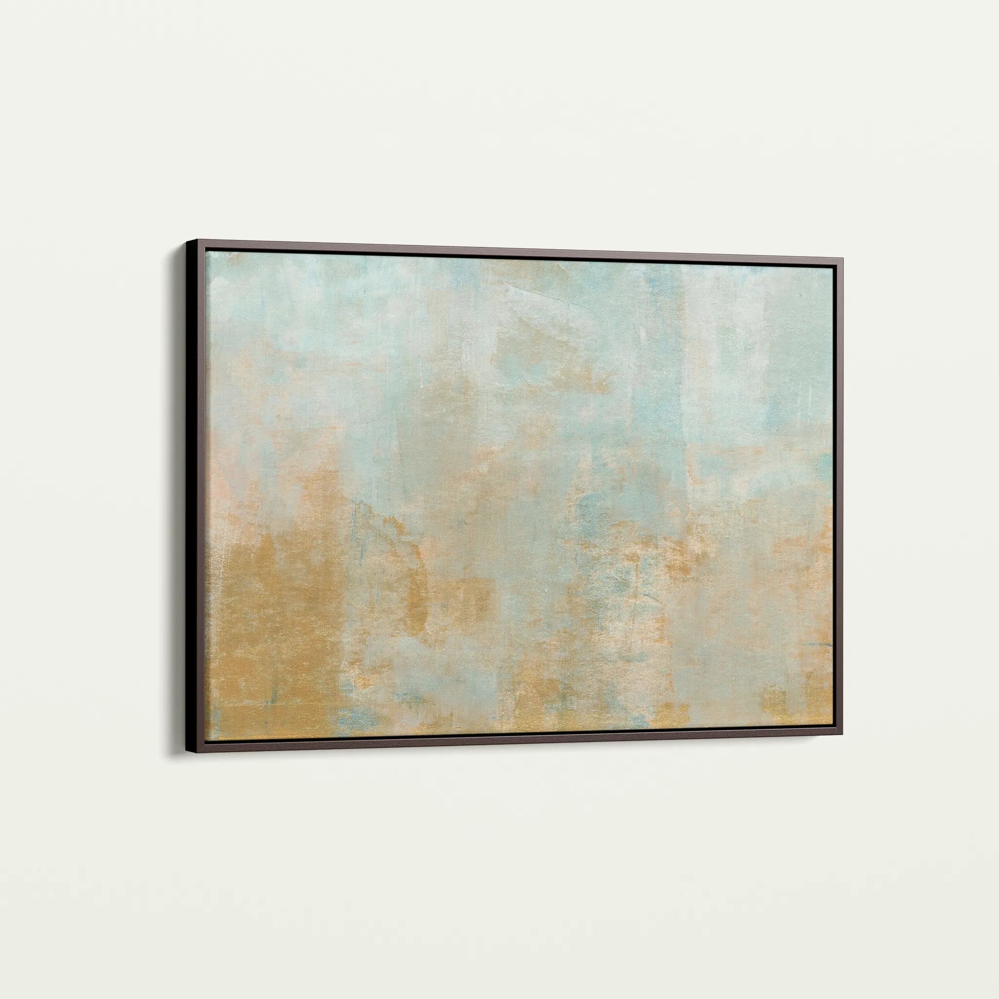 Abstract 266 Canvas Art 18" x 24" / 45 x 60 cm / Black