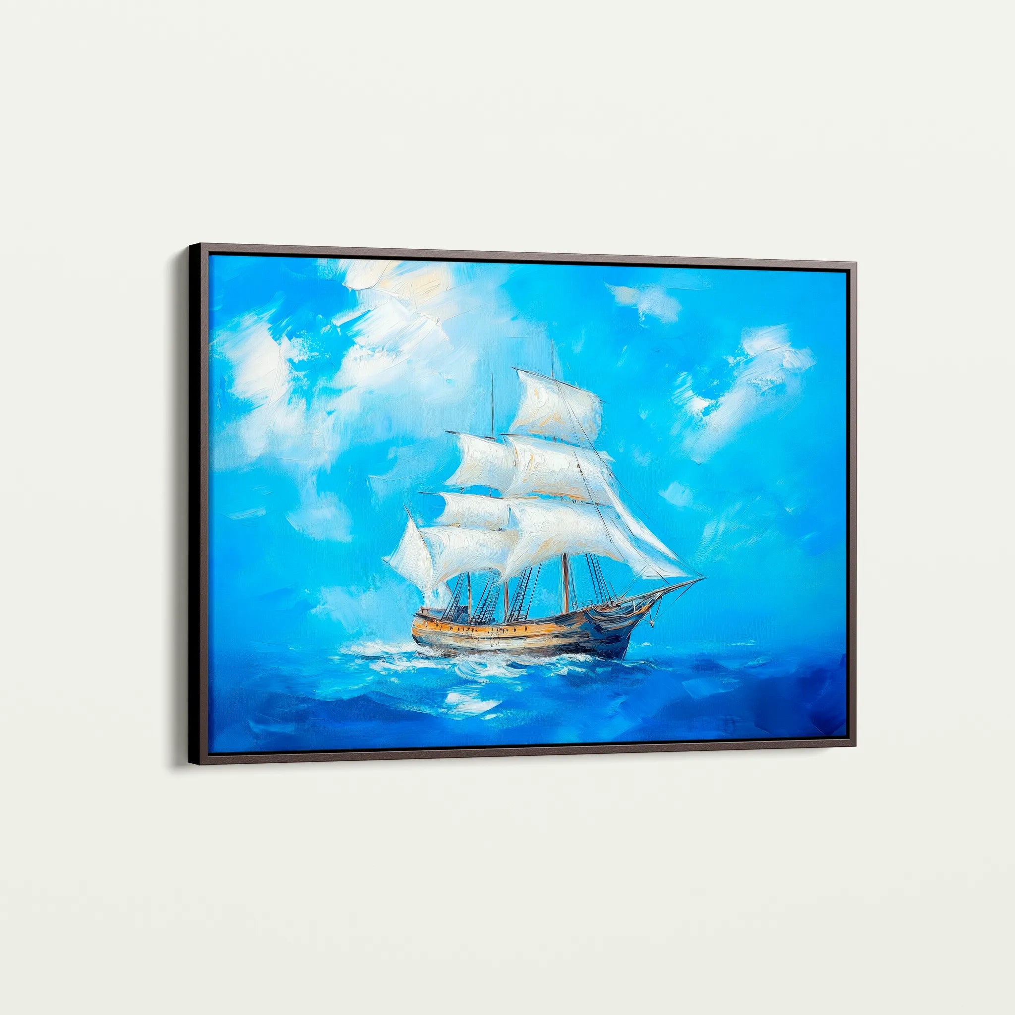Landscape 268 Canvas Art 18" x 24" / 45 x 60 cm / Black