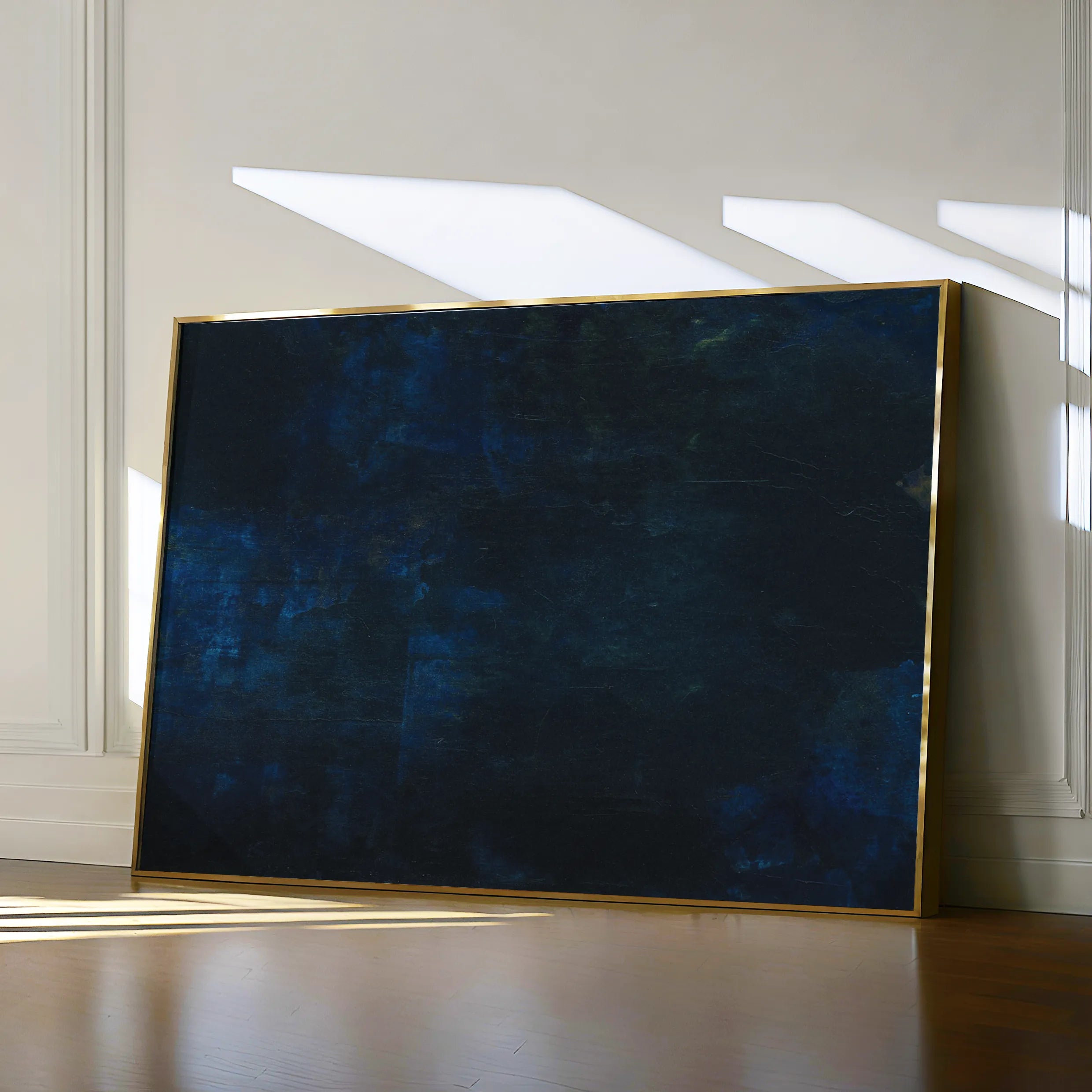 Abstract 269 Canvas Art 18" x 24" / 45 x 60 cm / Black