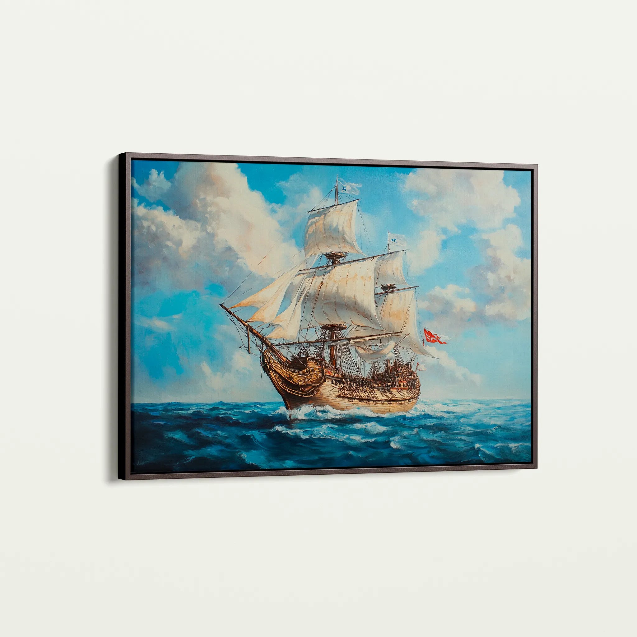 Landscape 269 Canvas Art 18" x 24" / 45 x 60 cm / Black