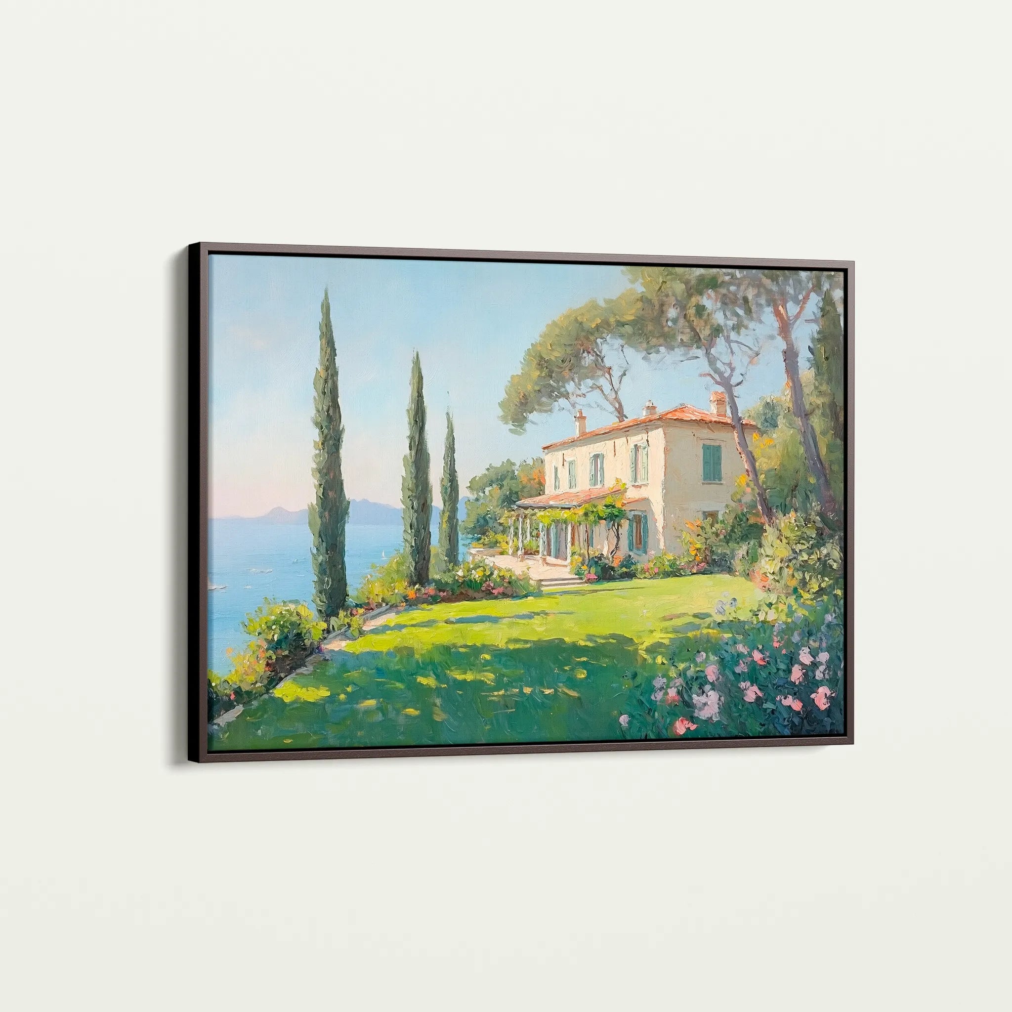 Landscape 271 Canvas Art 18" x 24" / 45 x 60 cm / Black
