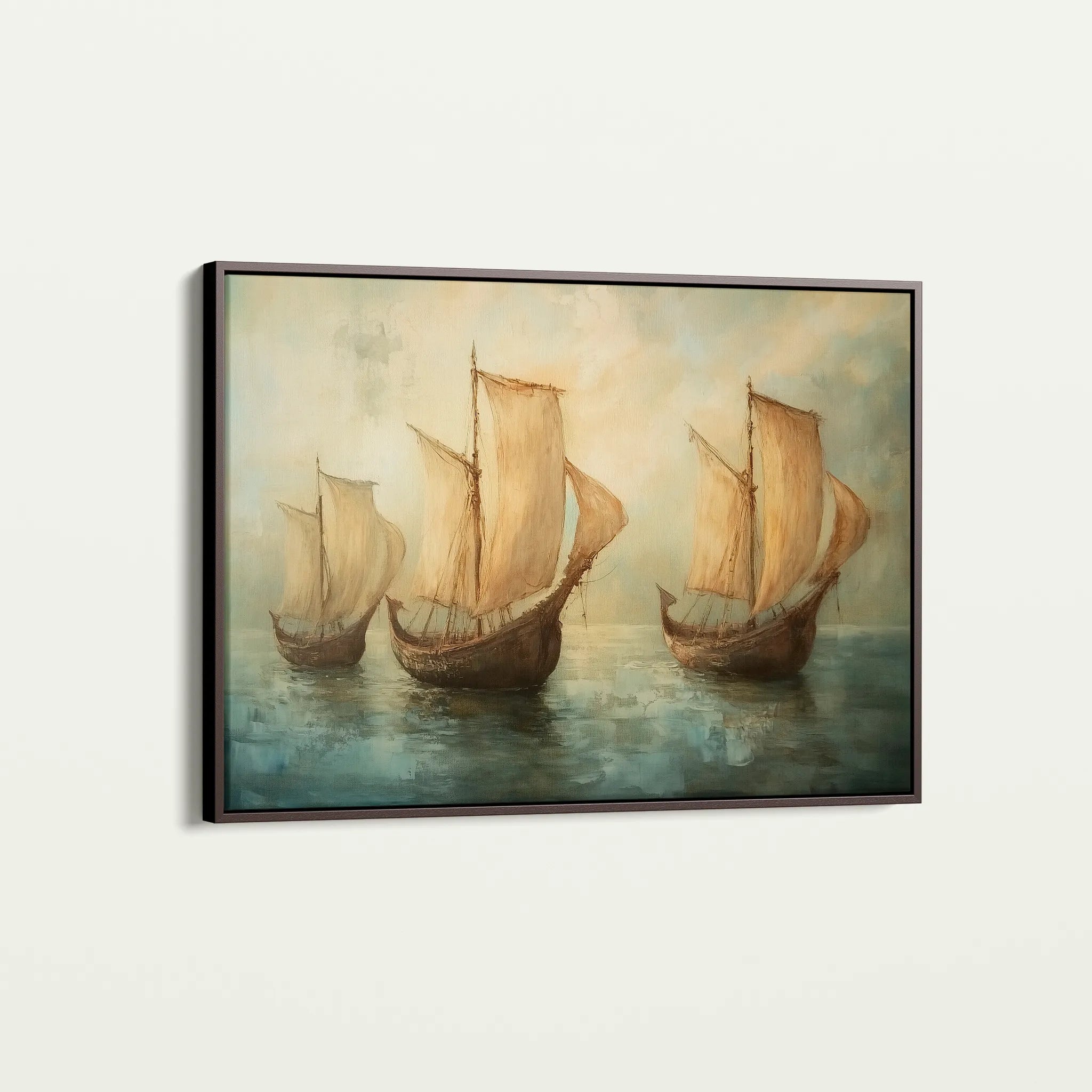 Landscape 272 Canvas Art 18" x 24" / 45 x 60 cm / Black