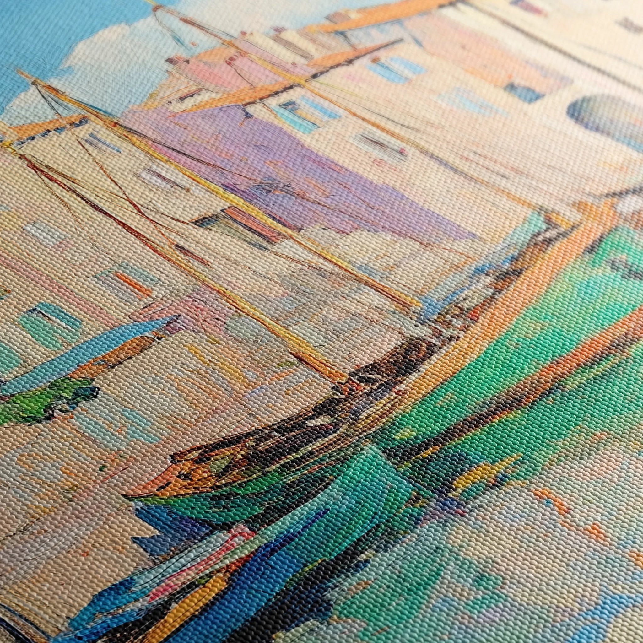 Landscape 273 Canvas Art 18" x 24" / 45 x 60 cm / Black