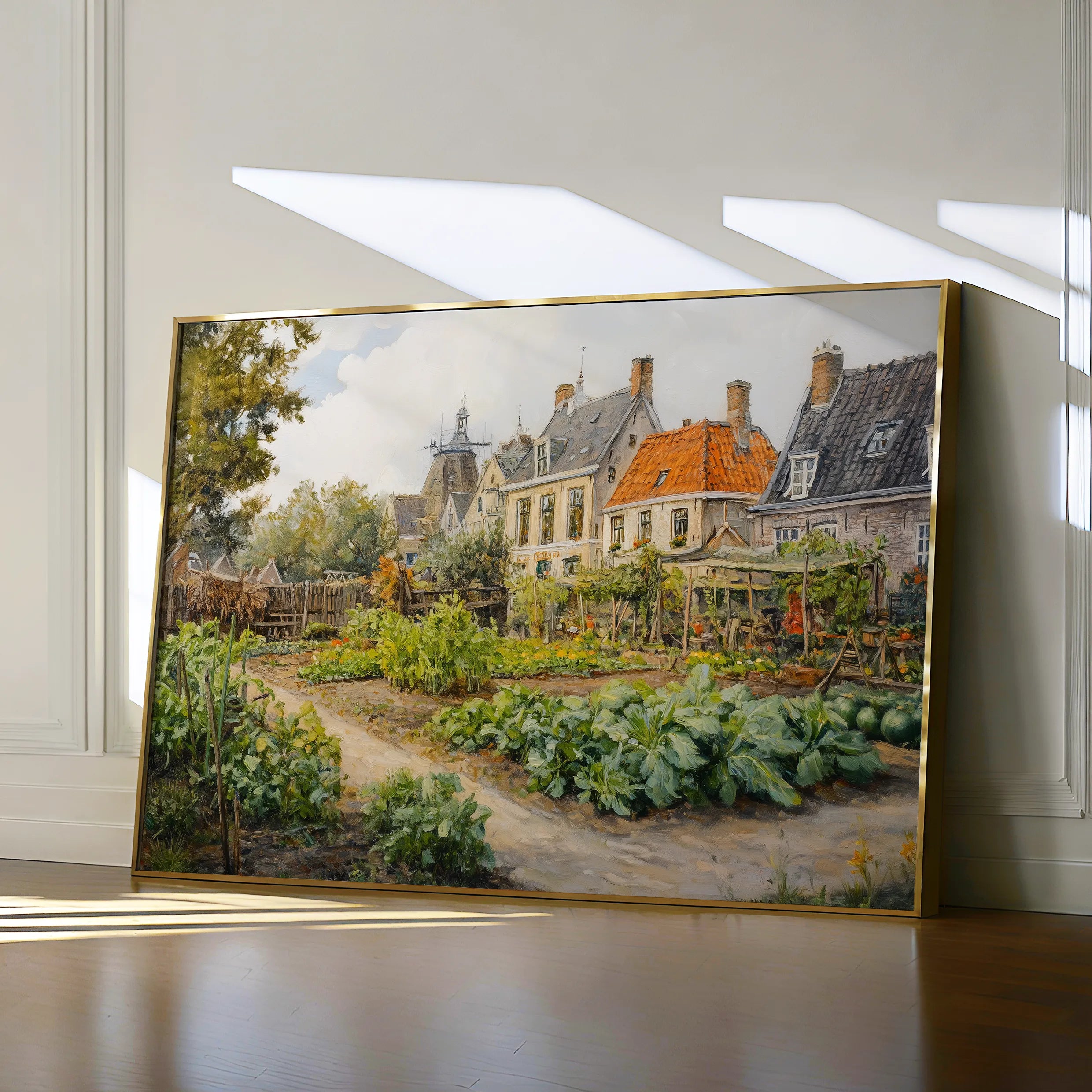 Landscape 278 Canvas Art 18" x 24" / 45 x 60 cm / Black
