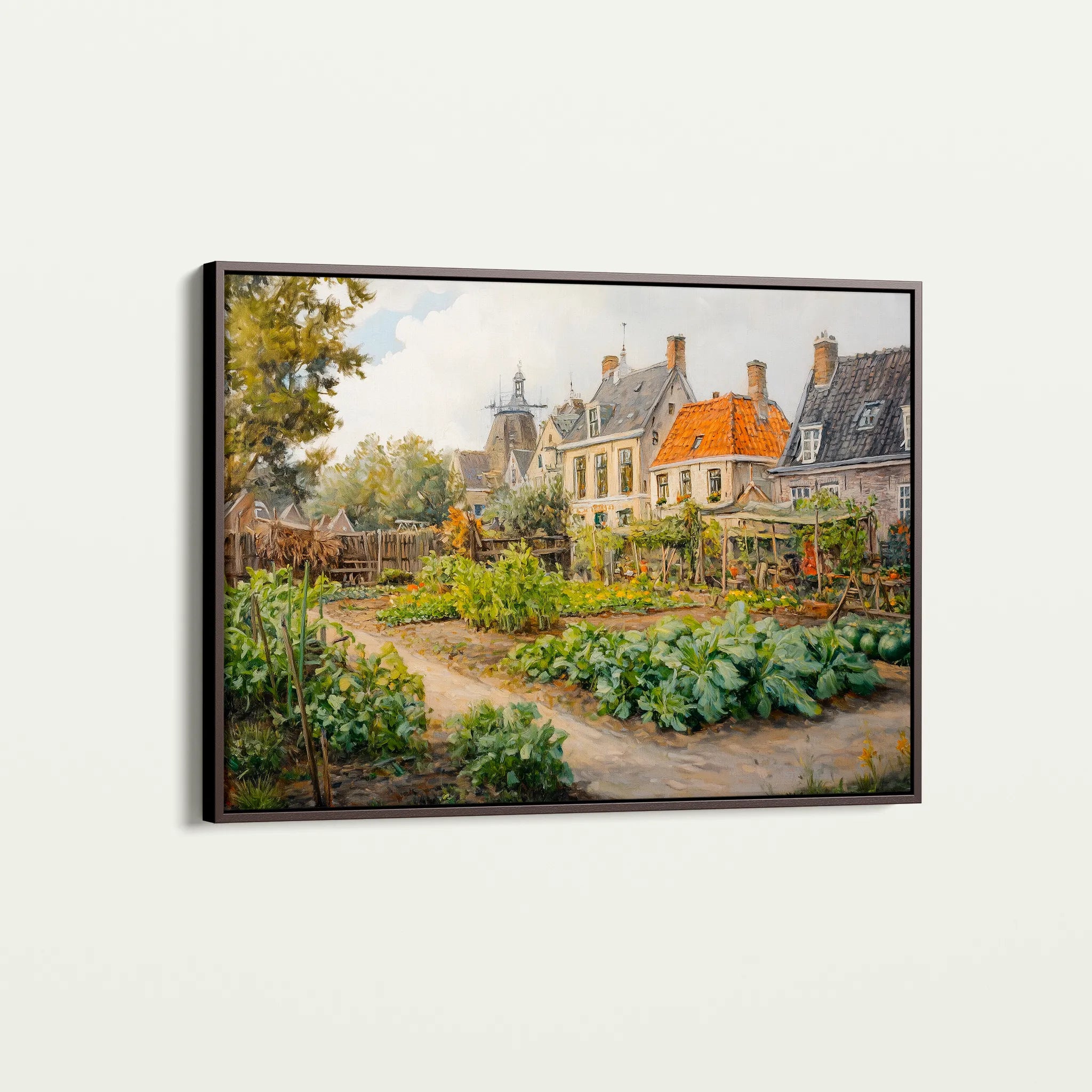 Landscape 278 Canvas Art 18" x 24" / 45 x 60 cm / Black