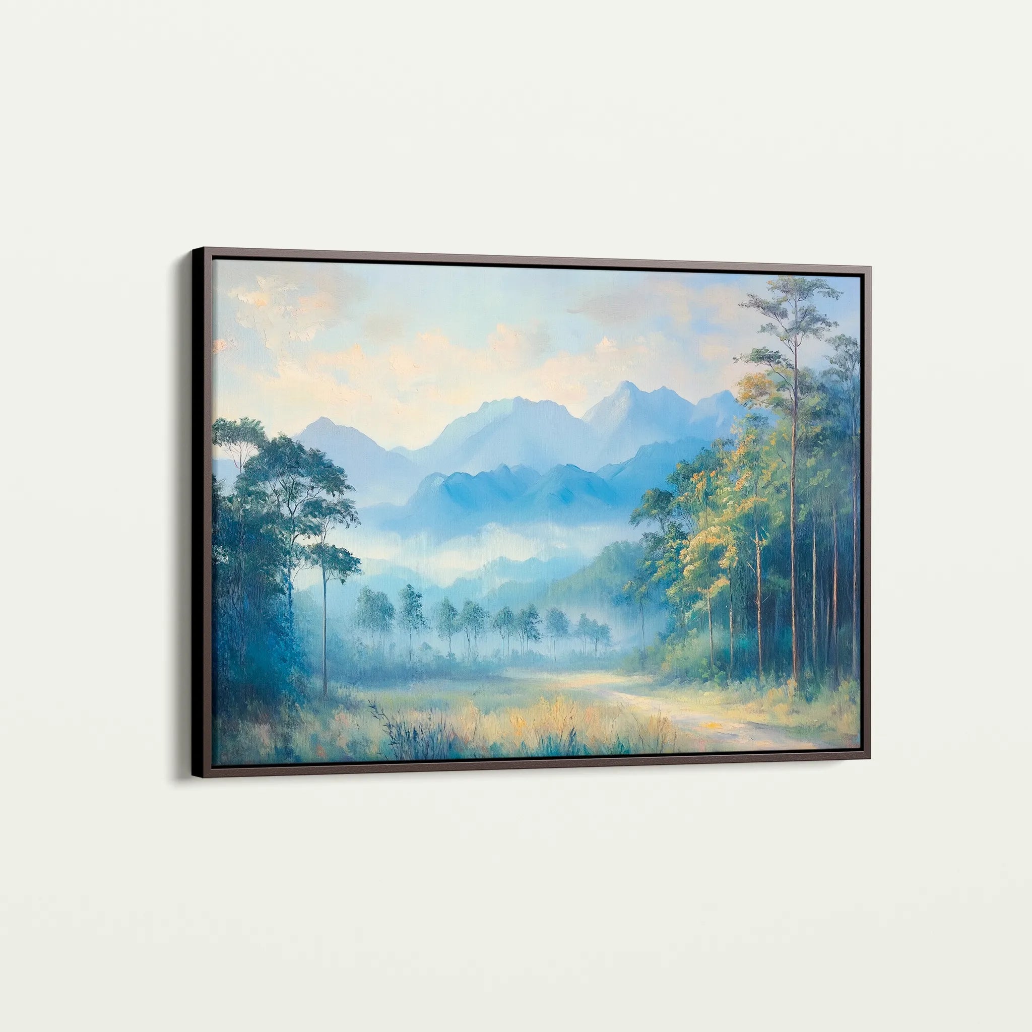 Landscape 279 Canvas Art 18" x 24" / 45 x 60 cm / Black