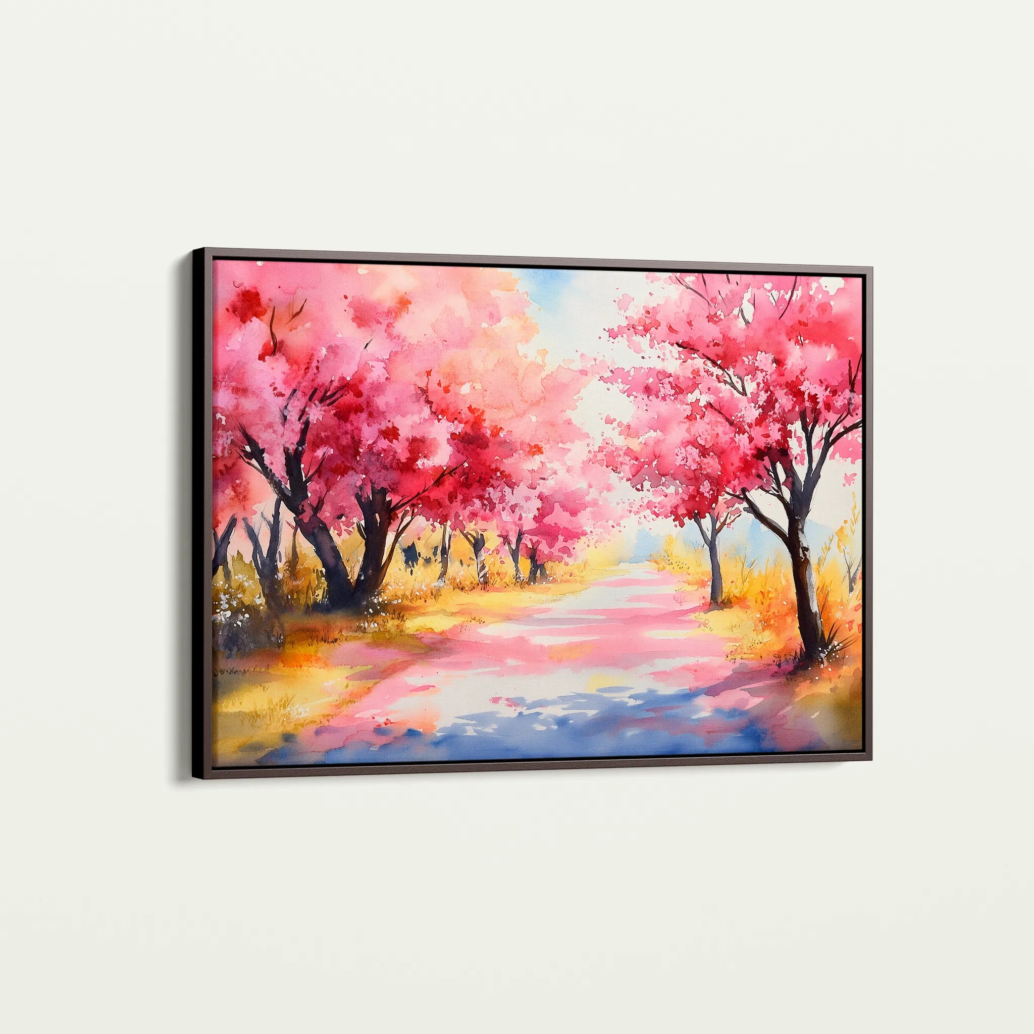 Landscape 288 Canvas Art 18" x 24" / 45 x 60 cm / Black