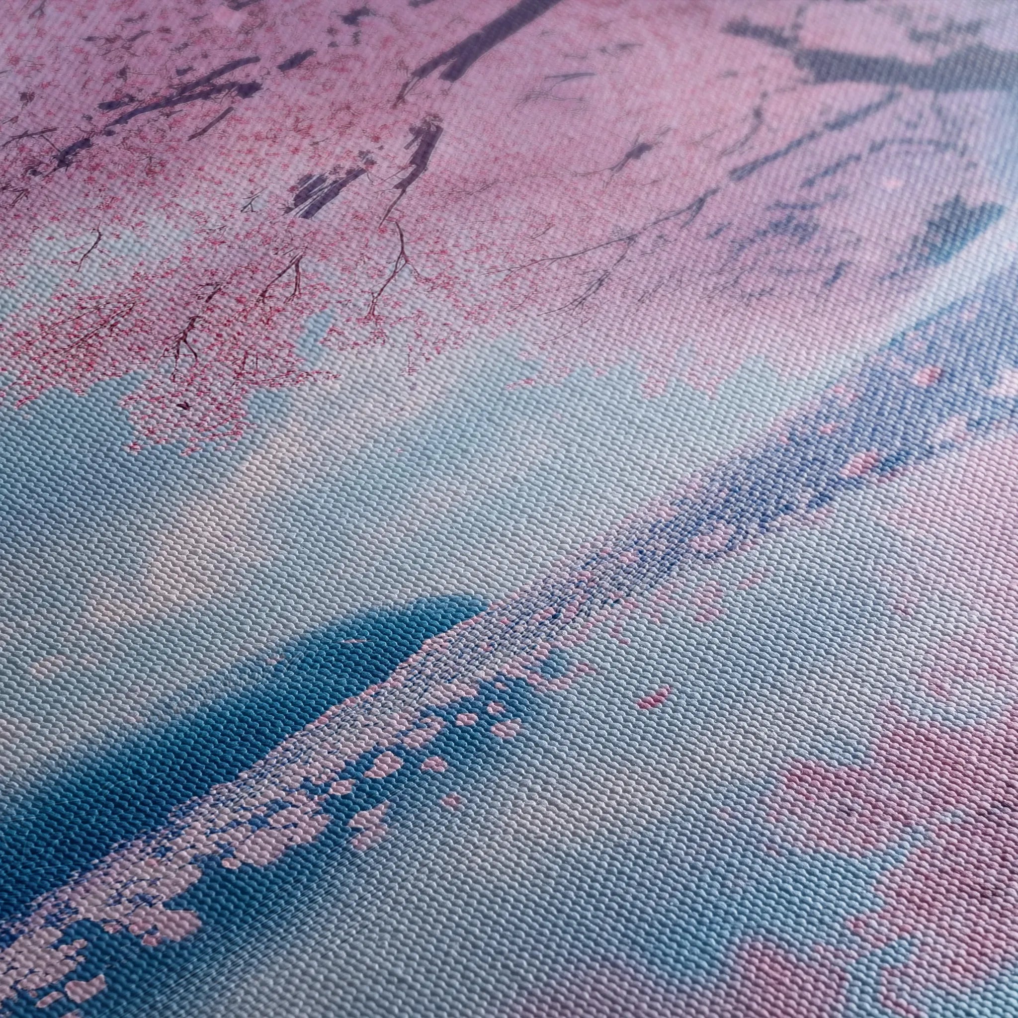 Landscape 289 Canvas Art 18" x 24" / 45 x 60 cm / Black