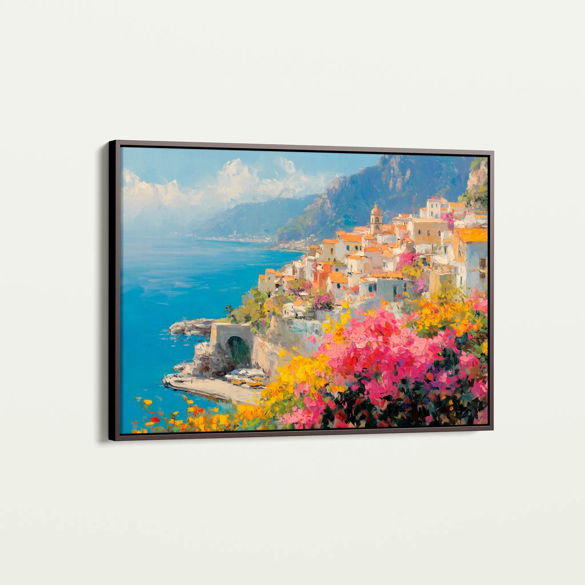 Landscape 296 Canvas Art 18" x 24" / 45 x 60 cm / Black