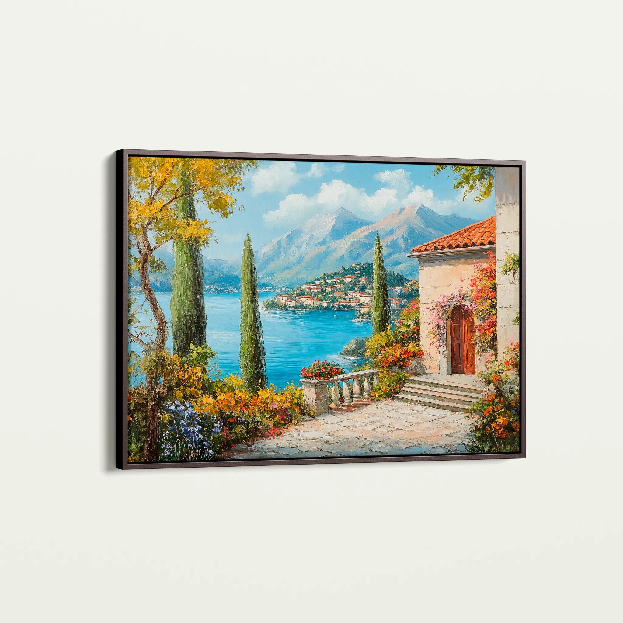 Landscape 298 Canvas Art 18" x 24" / 45 x 60 cm / Black