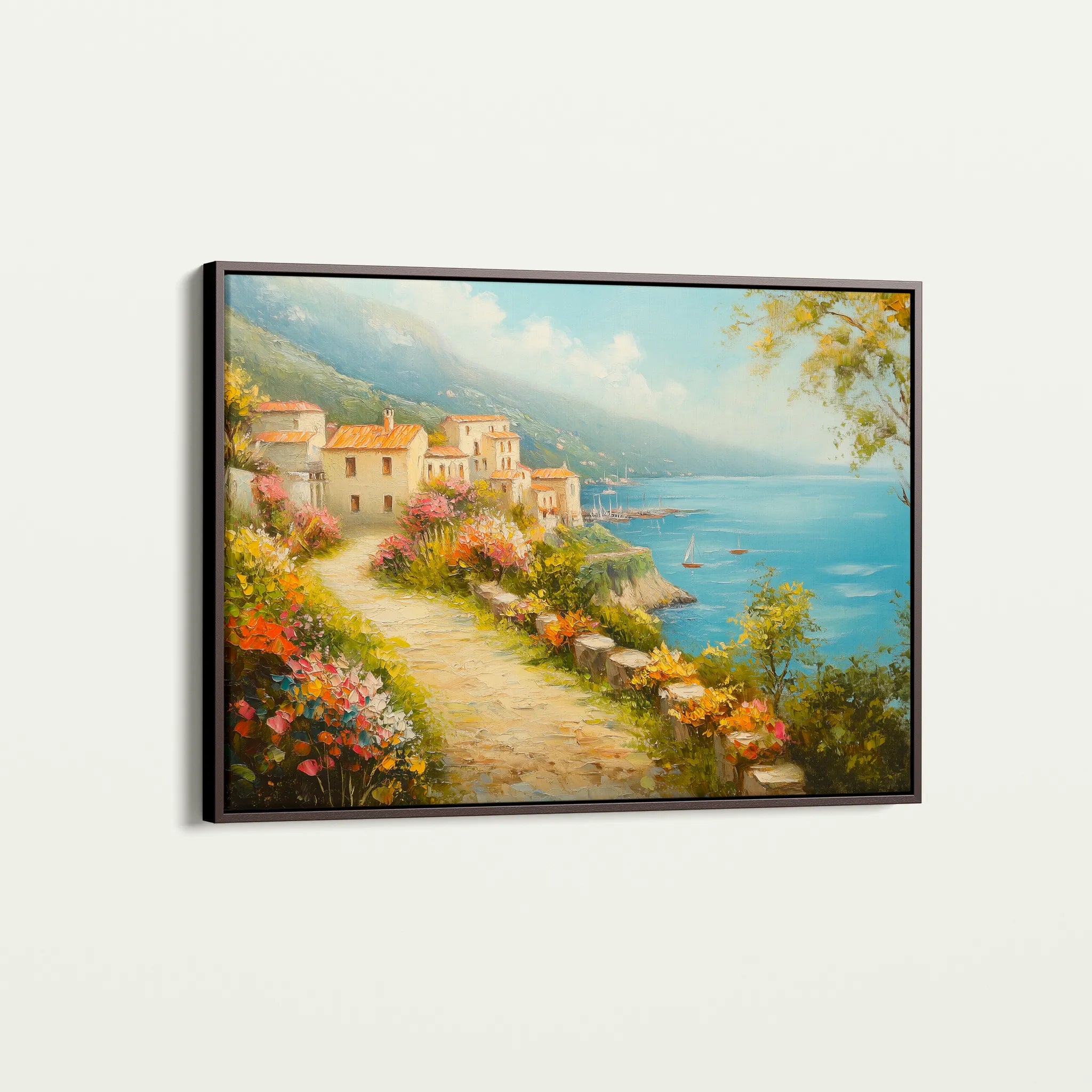Landscape 302 Canvas Art 18" x 24" / 45 x 60 cm / Black