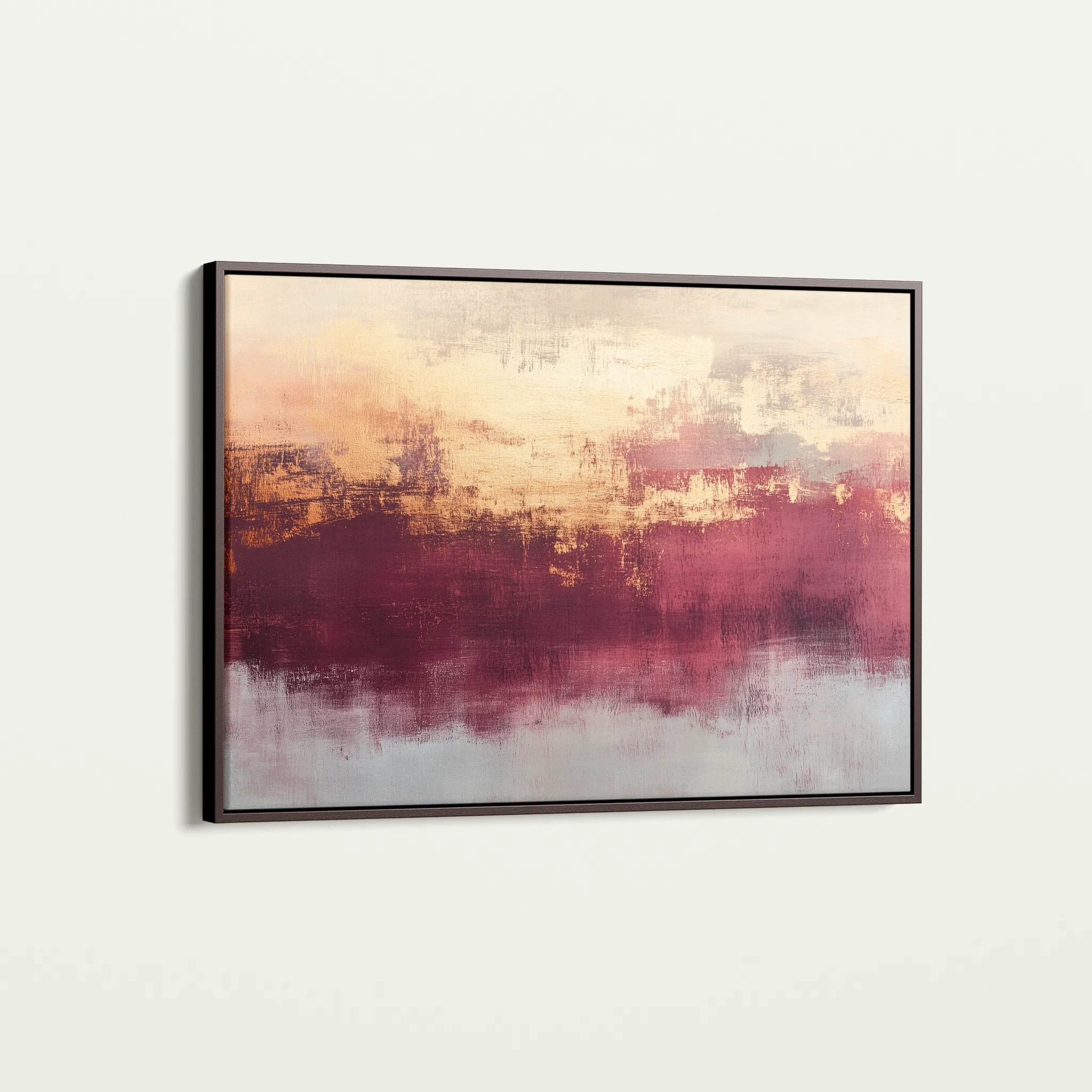 Abstract 304 Canvas Art 18" x 24" / 45 x 60 cm / Black