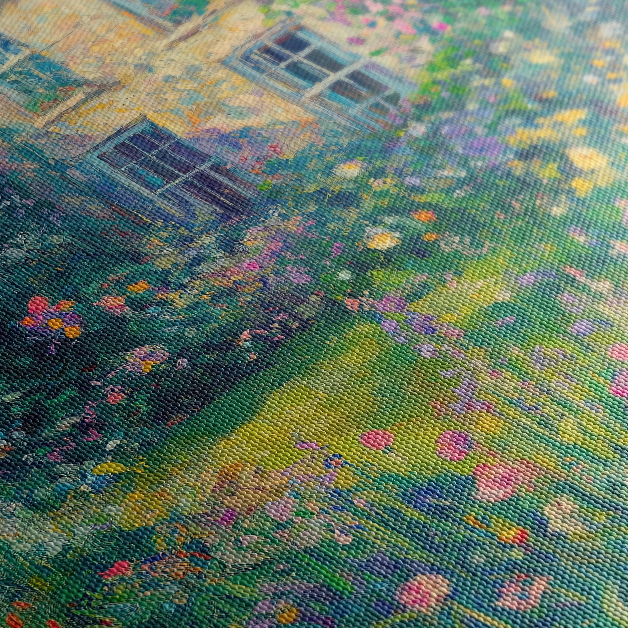 Landscape 313 Canvas Art 18" x 24" / 45 x 60 cm / Black