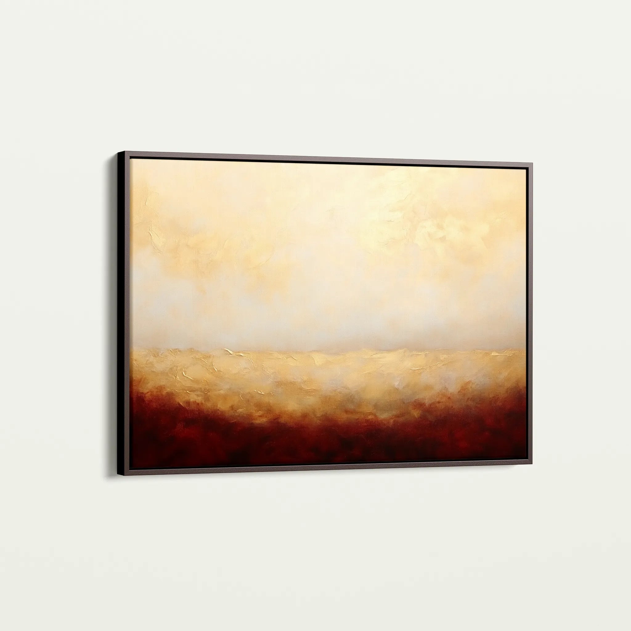 Abstract 324 Canvas Art 18" x 24" / 45 x 60 cm / Black