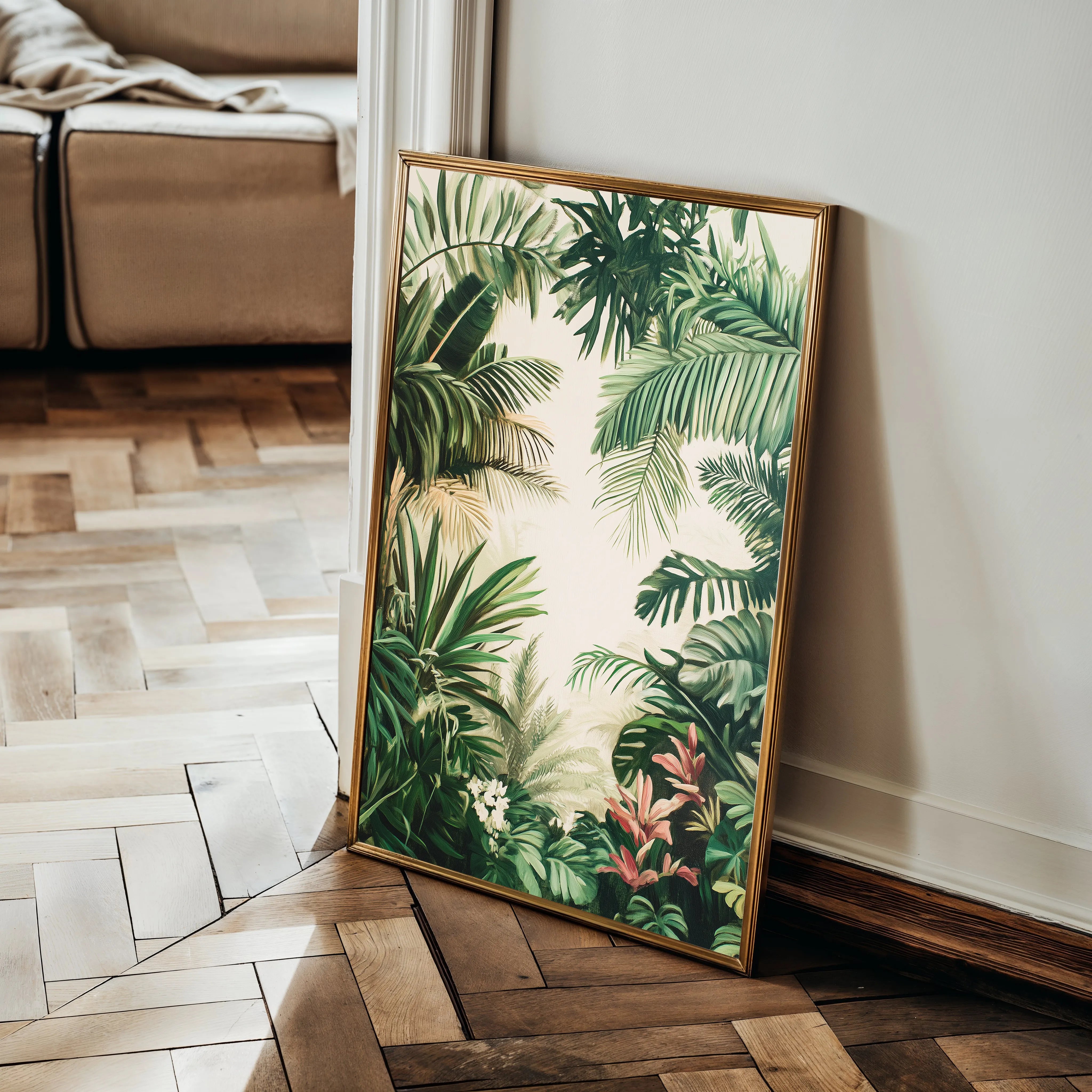 Landscape 331 Canvas Art 18" x 24" / 45 x 60 cm / Black