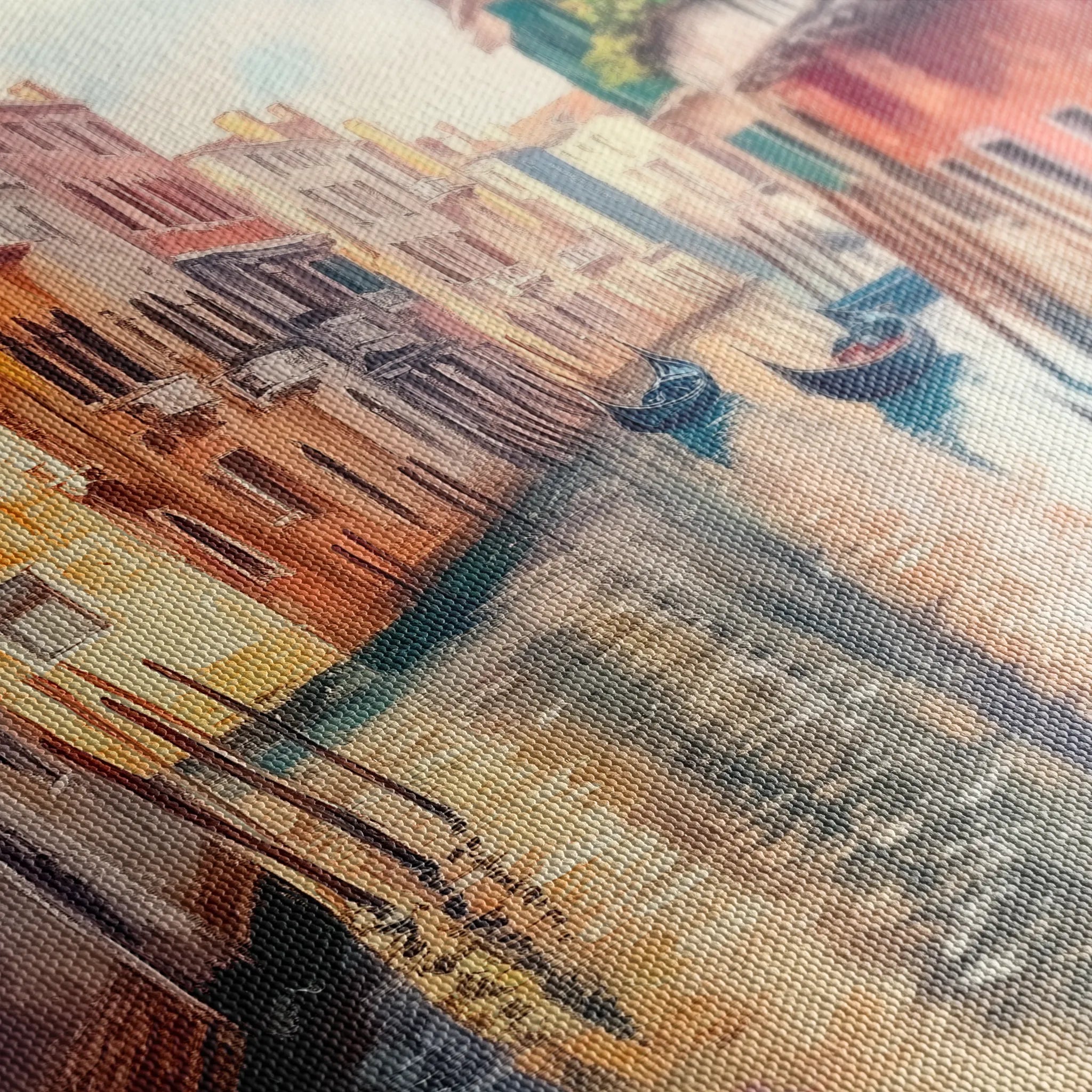 Landscape 337 Canvas Art 18" x 24" / 45 x 60 cm / Black