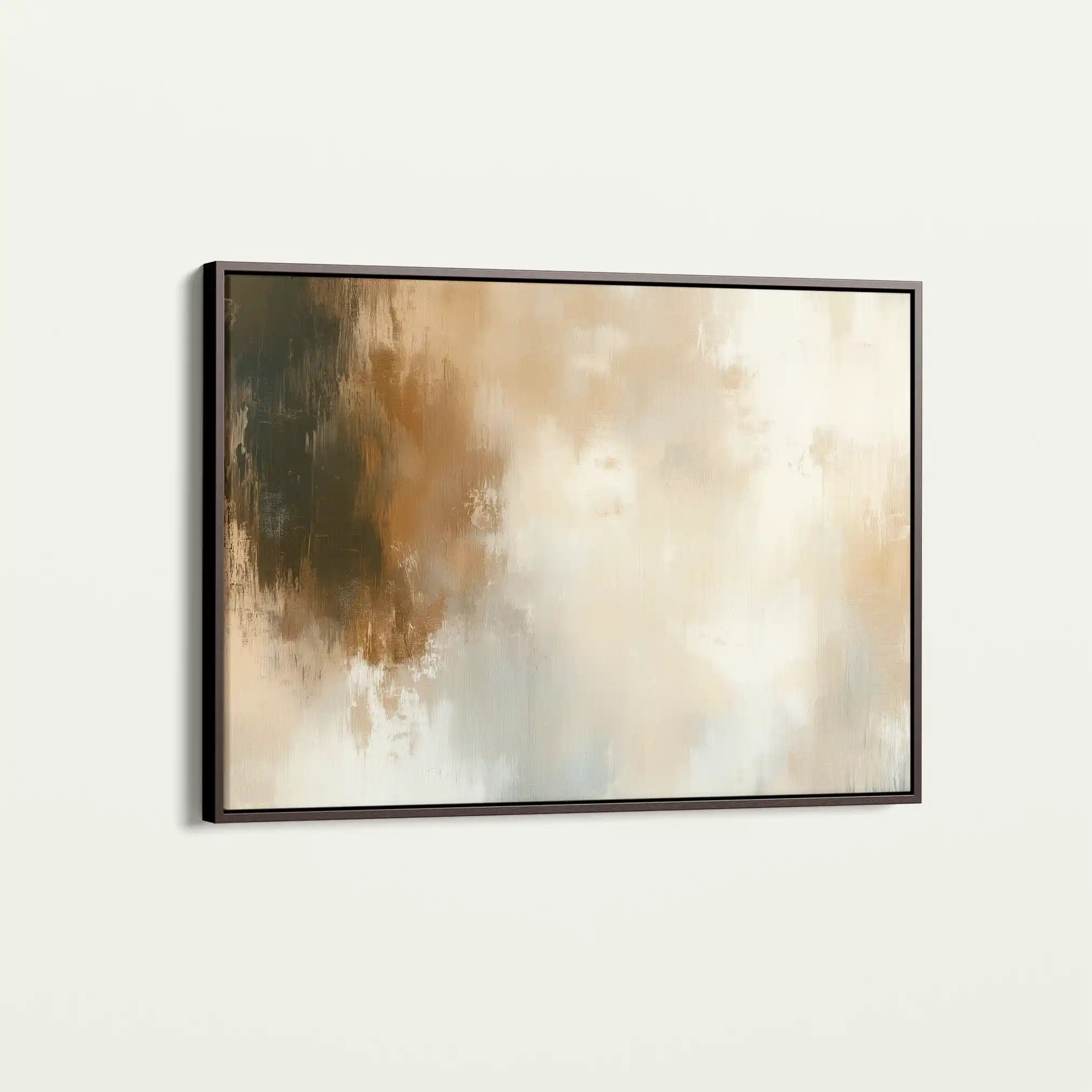 Abstract 339 Canvas Art 18" x 24" / 45 x 60 cm / Black