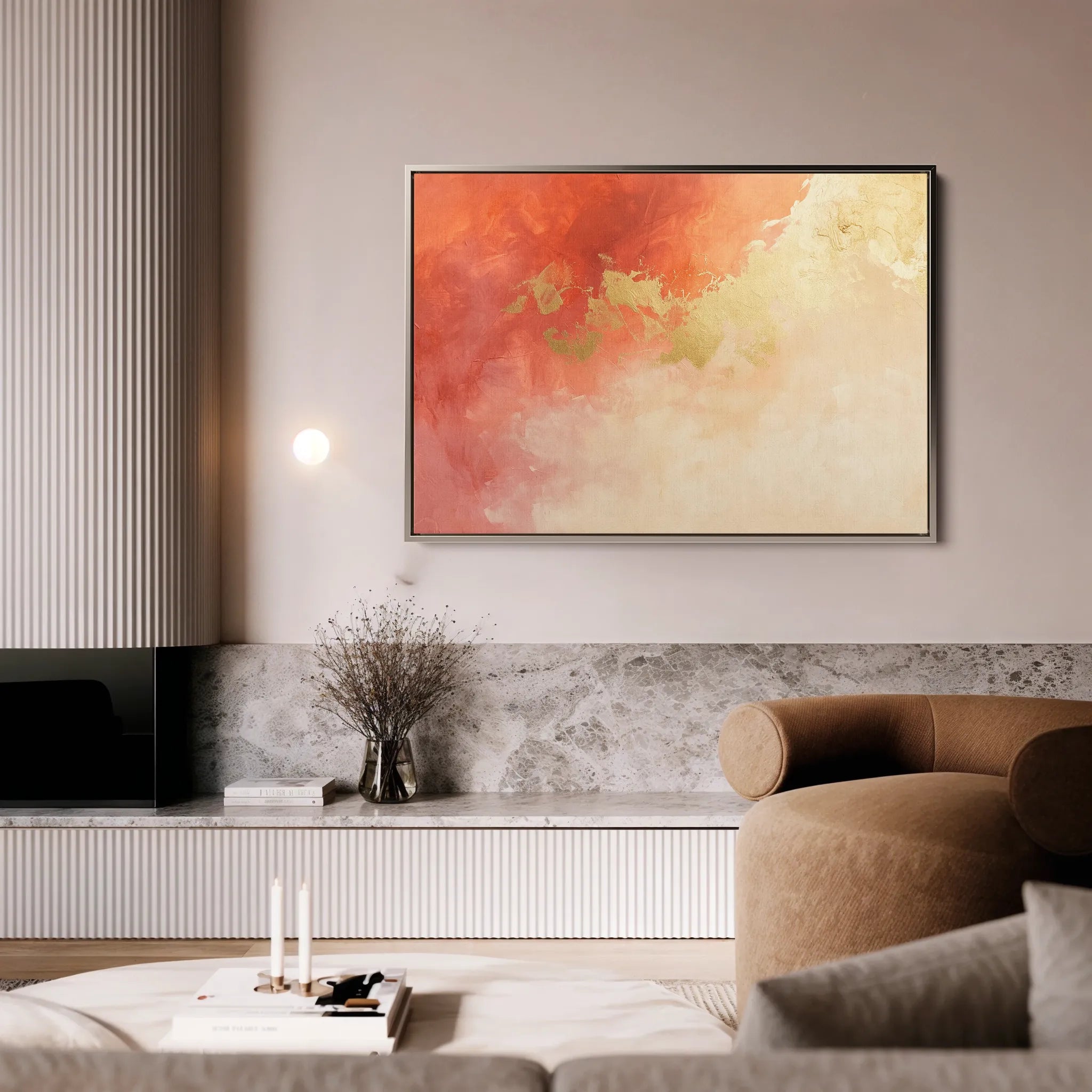 Abstract 360 Canvas Art 18" x 24" / 45 x 60 cm / Black