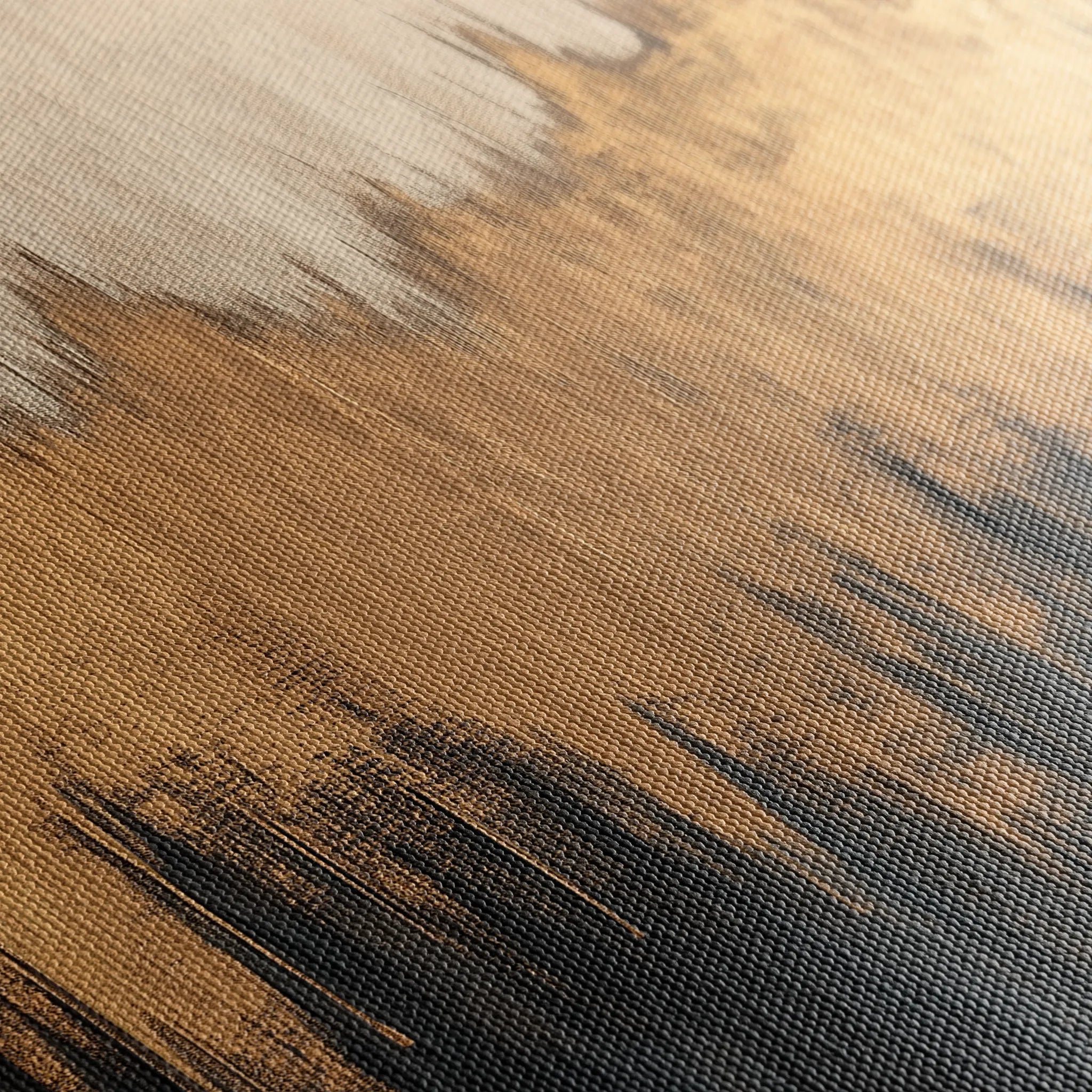 Abstract 366 Canvas Art 18" x 24" / 45 x 60 cm / Black