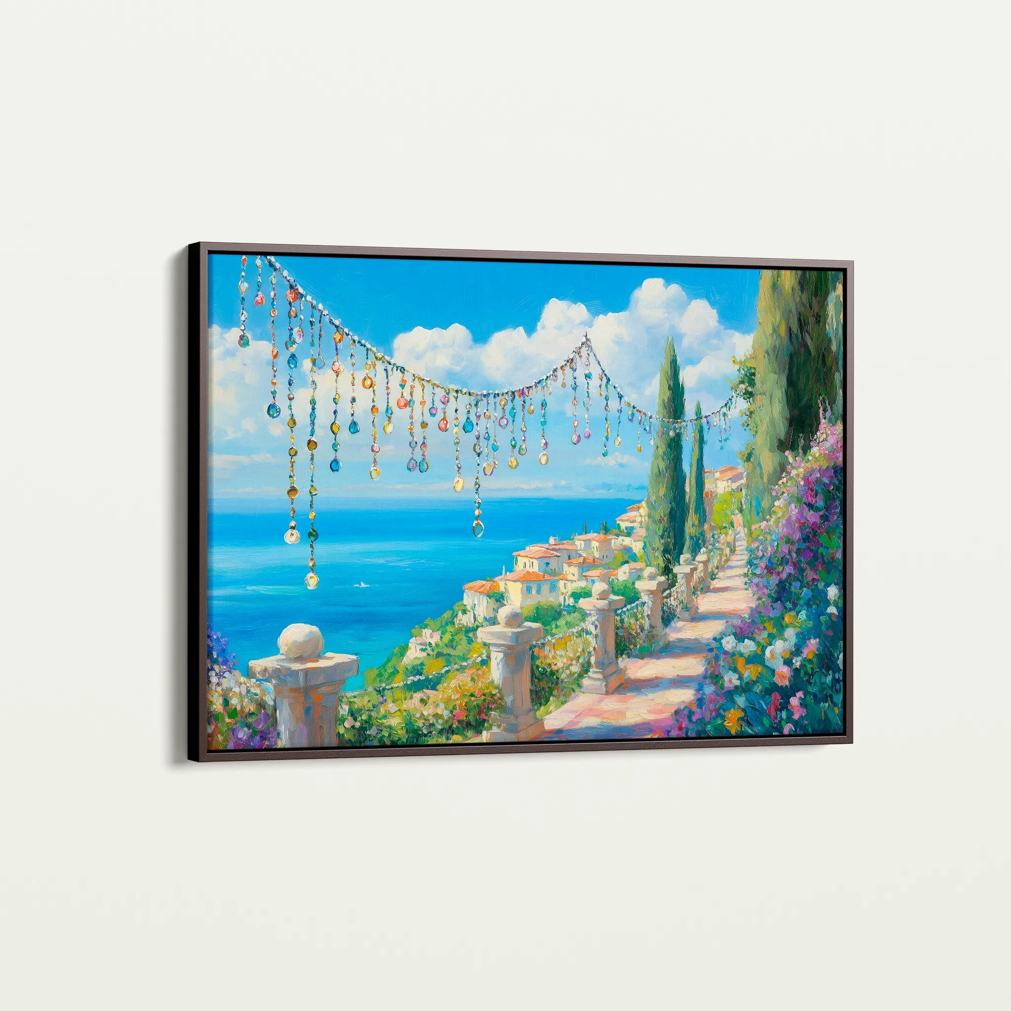 Landscape 367 Canvas Art 18" x 24" / 45 x 60 cm / Black