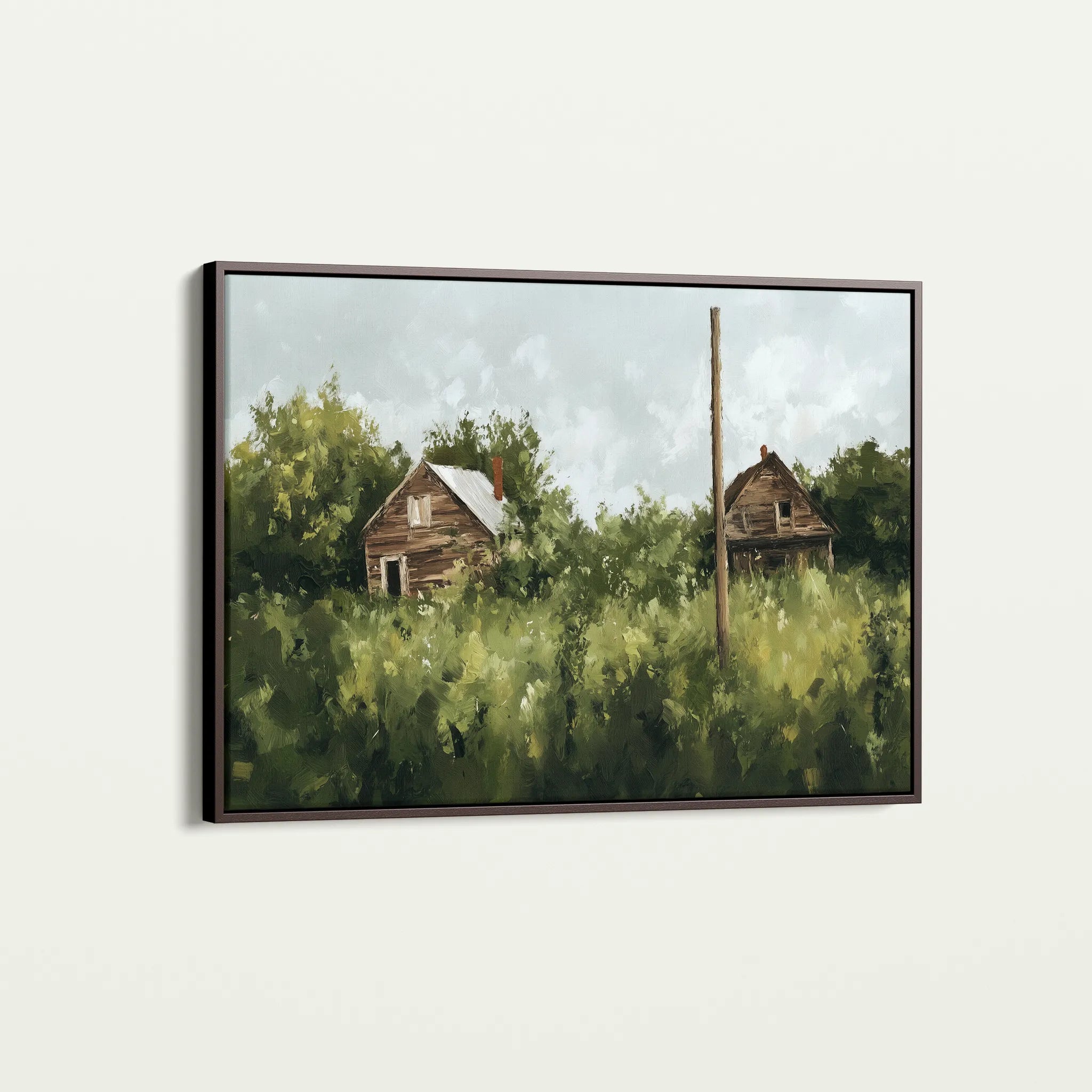 Landscape 368 Canvas Art 18" x 24" / 45 x 60 cm / Black