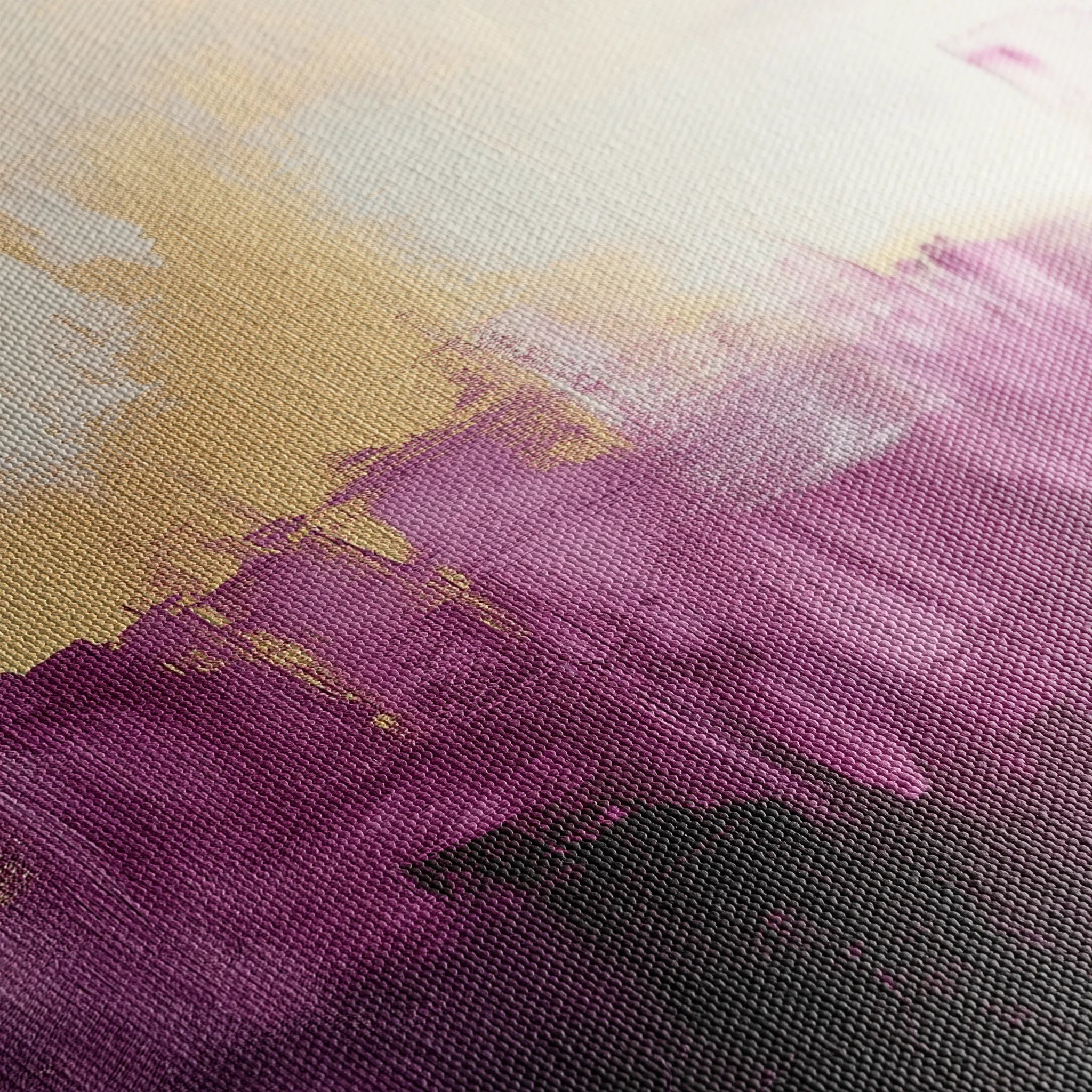Abstract 369 Canvas Art 18" x 24" / 45 x 60 cm / Black