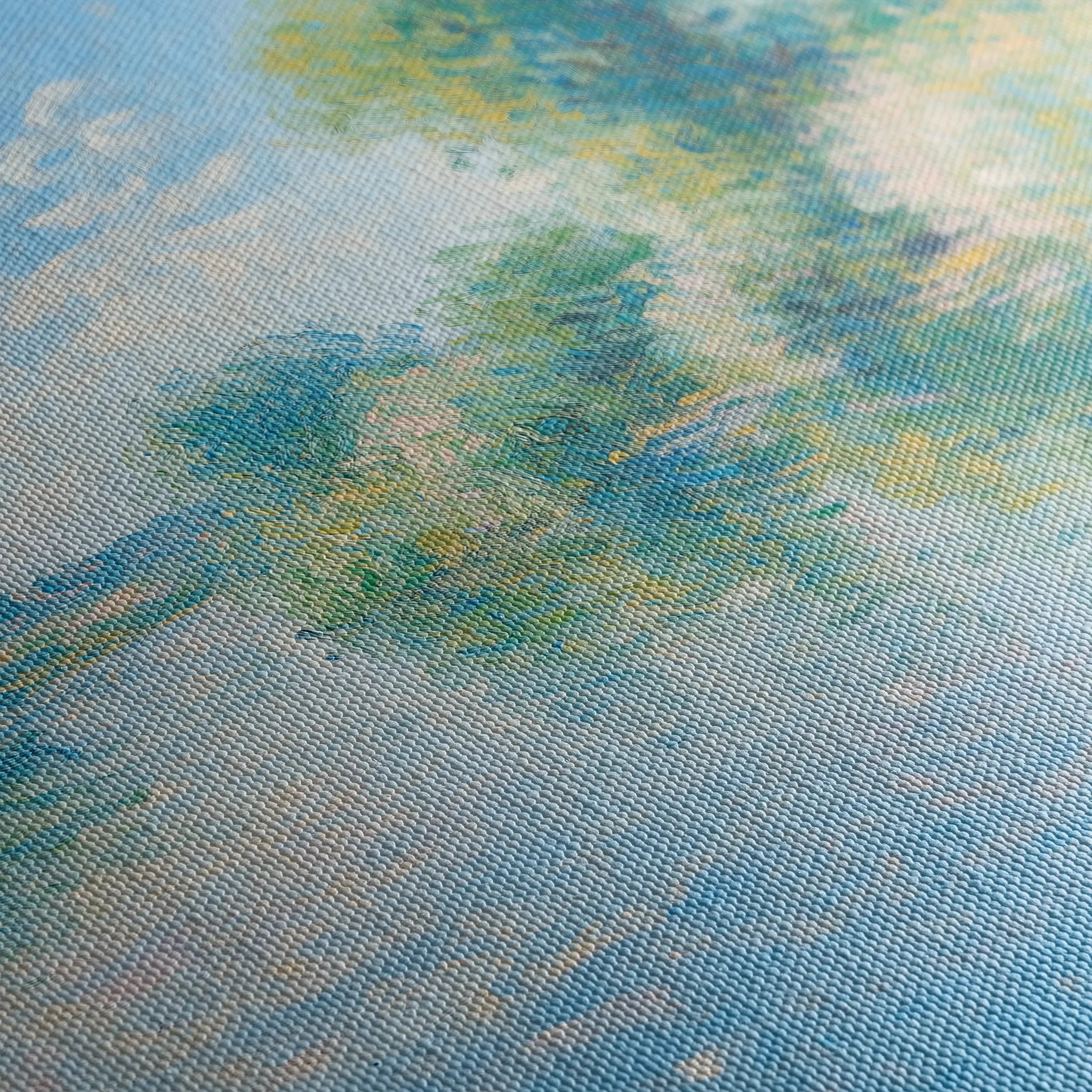 Landscape 370 Canvas Art 18" x 24" / 45 x 60 cm / Black