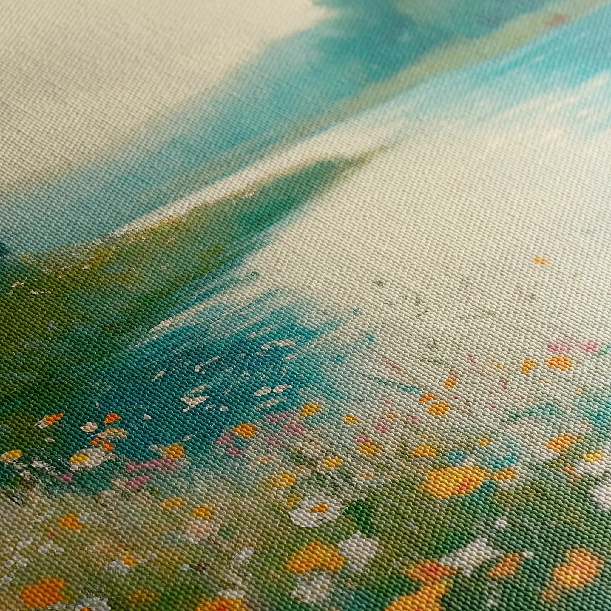 Landscape 371 Canvas Art 18" x 24" / 45 x 60 cm / Black