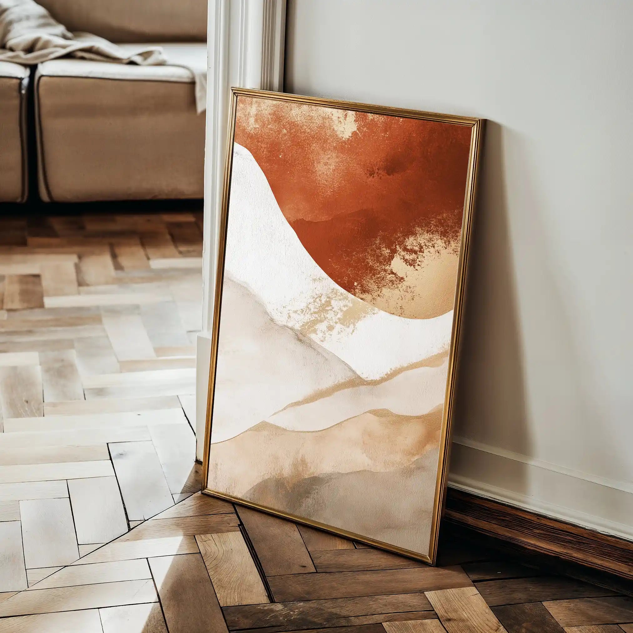 Abstract 374 Canvas Art 18" x 24" / 45 x 60 cm / Black