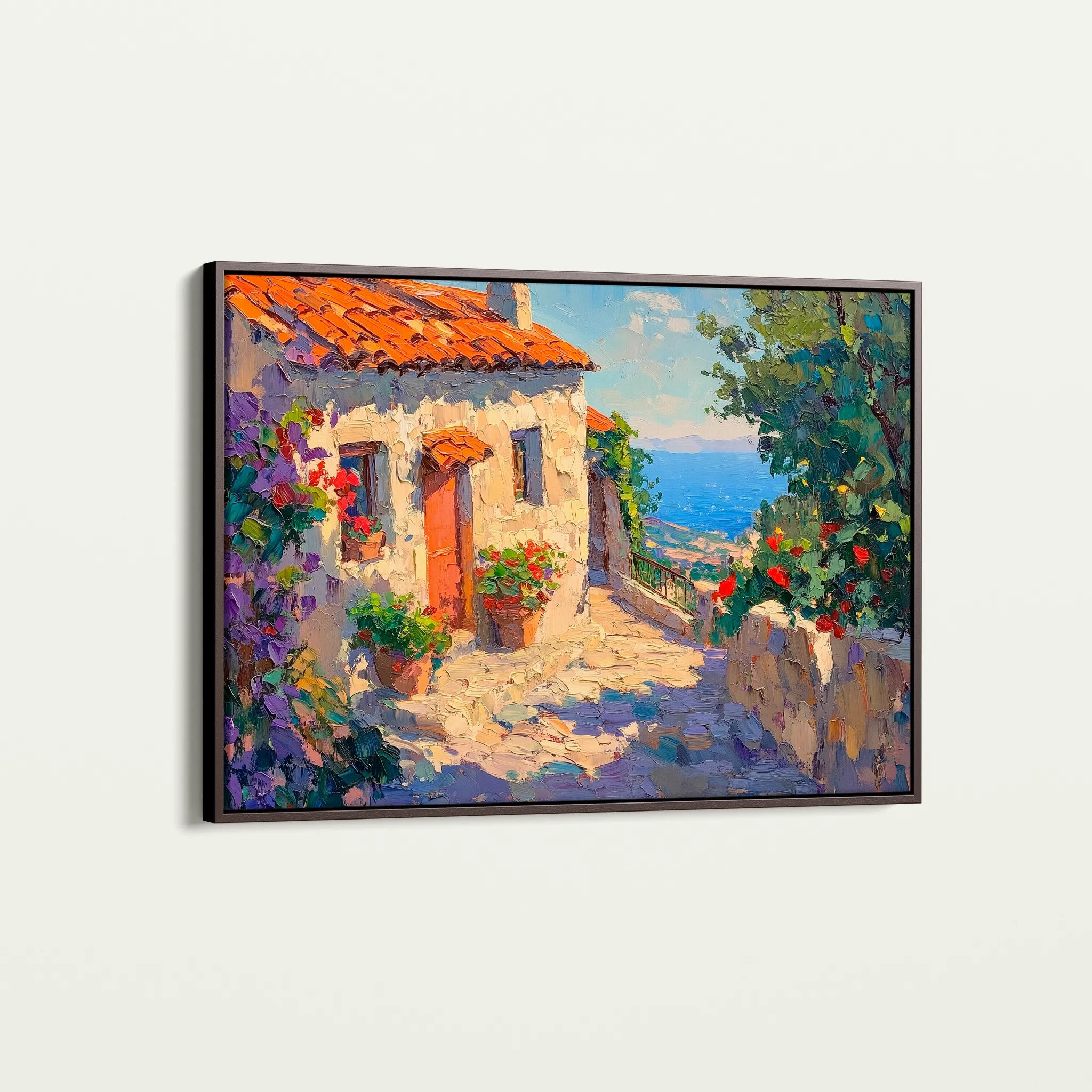 Landscape 377 Canvas Art 18" x 24" / 45 x 60 cm / Black