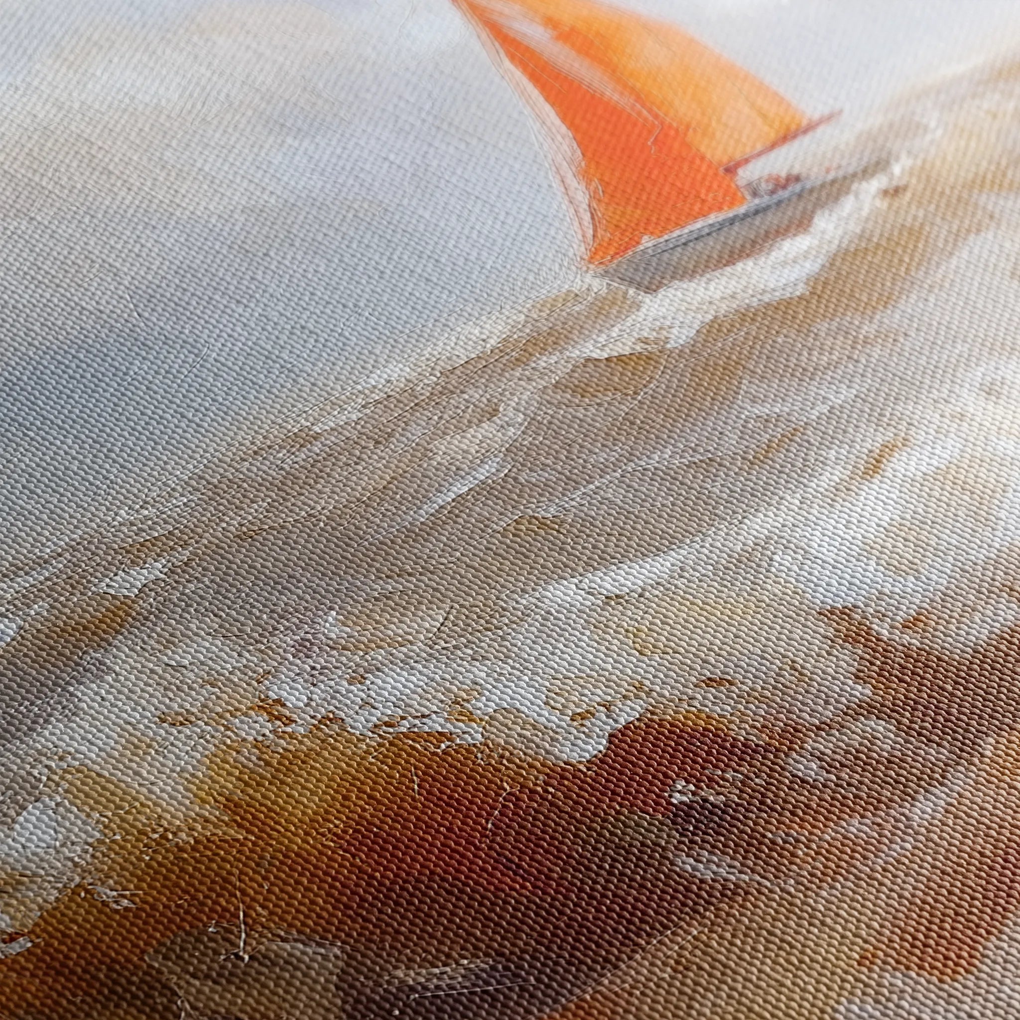 Landscape 378 Canvas Art 18" x 24" / 45 x 60 cm / Black