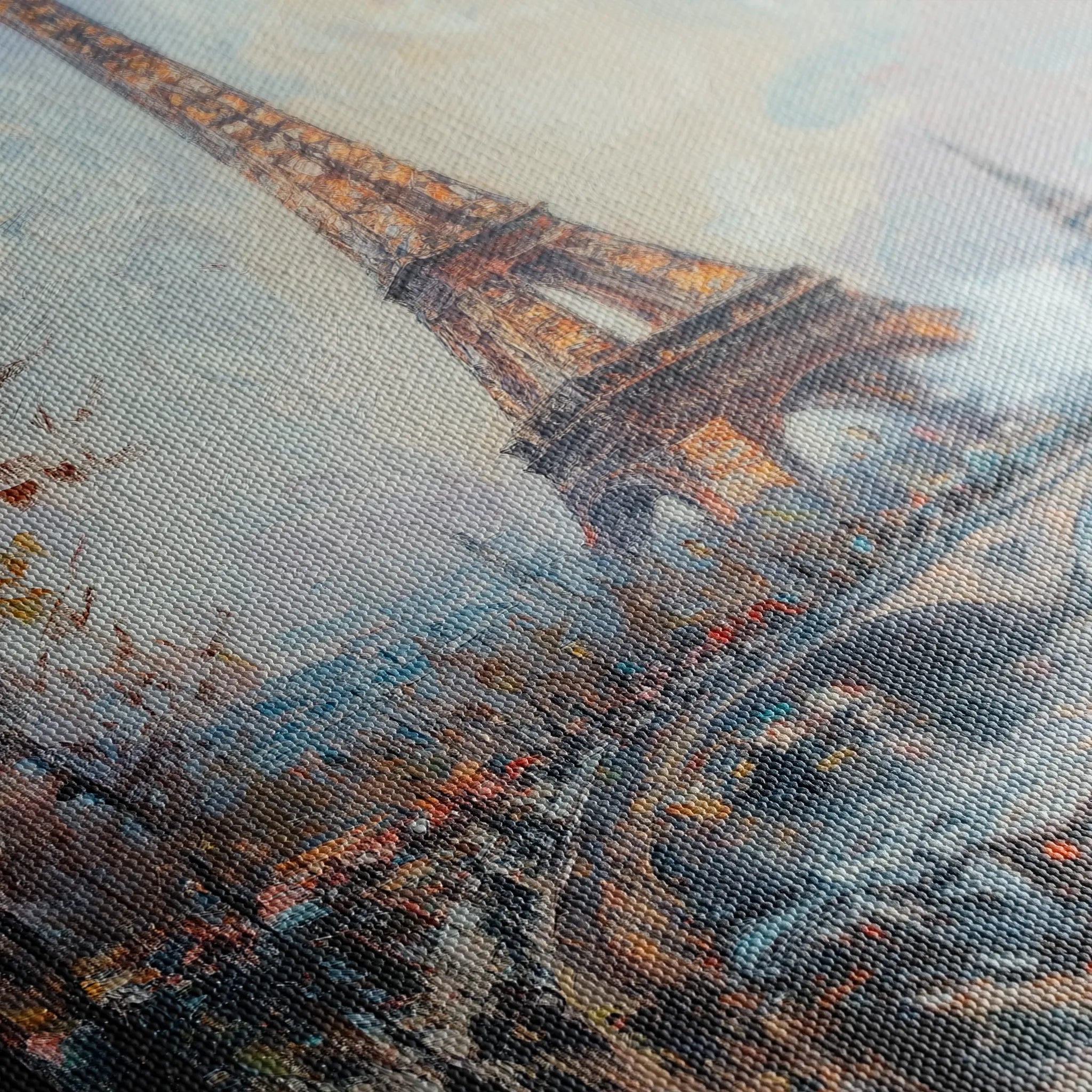 Landscape 382 Canvas Art 18" x 24" / 45 x 60 cm / Black