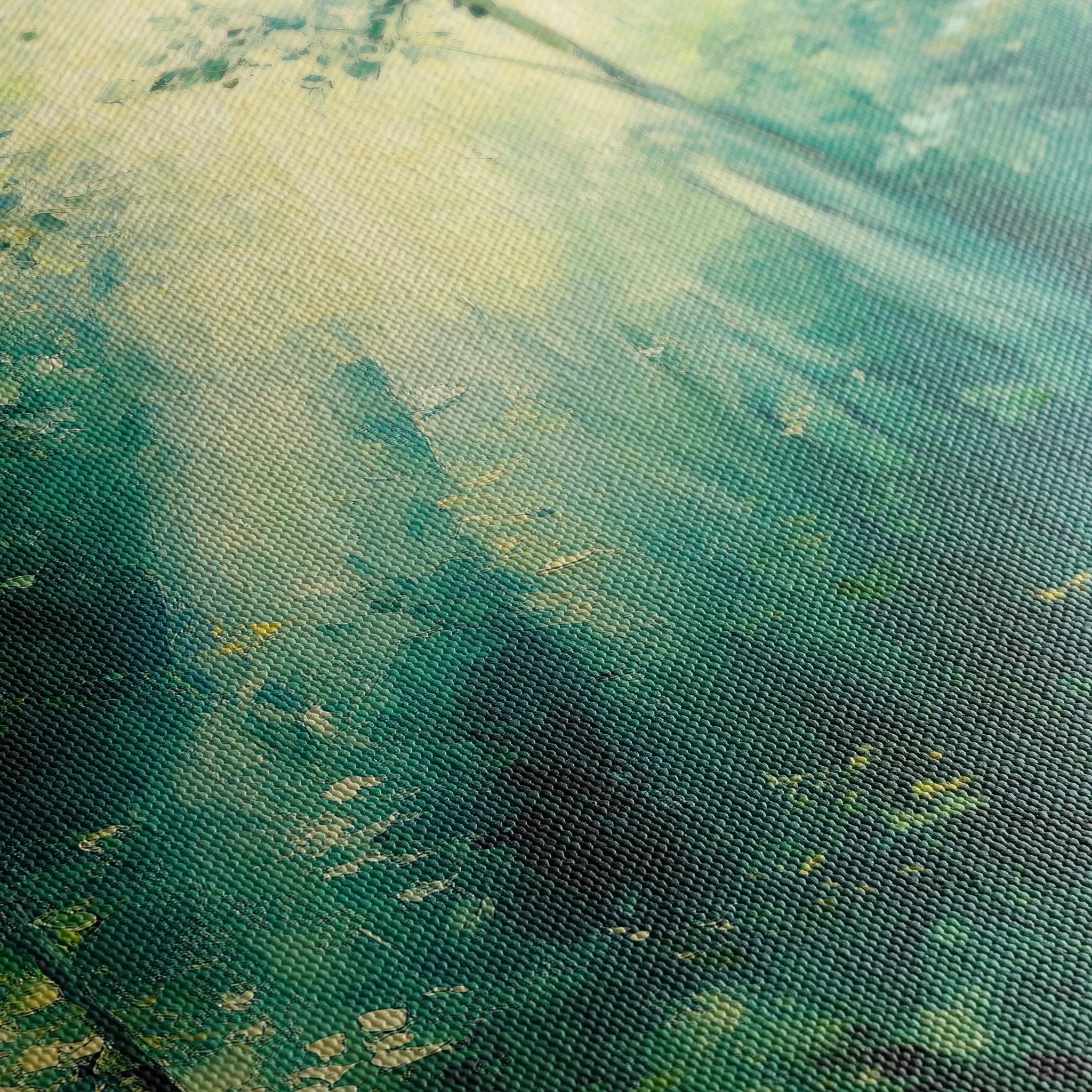 Landscape 384 Canvas Art 18" x 24" / 45 x 60 cm / Black