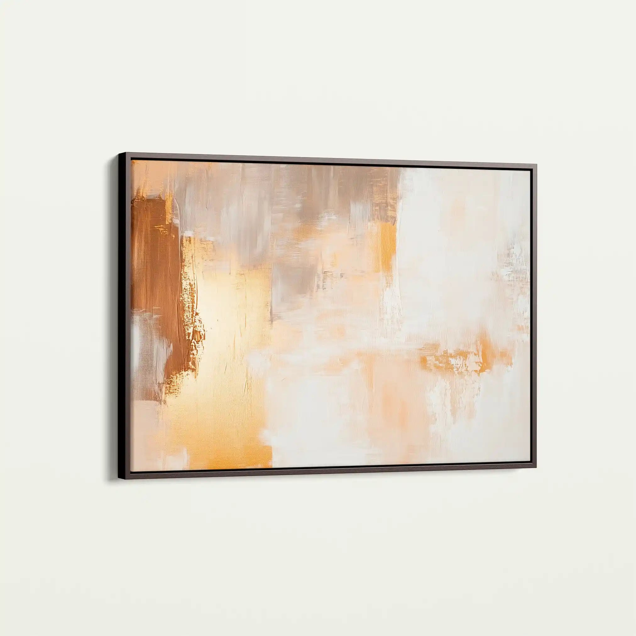 Abstract 387 Canvas Art 18" x 24" / 45 x 60 cm / Black
