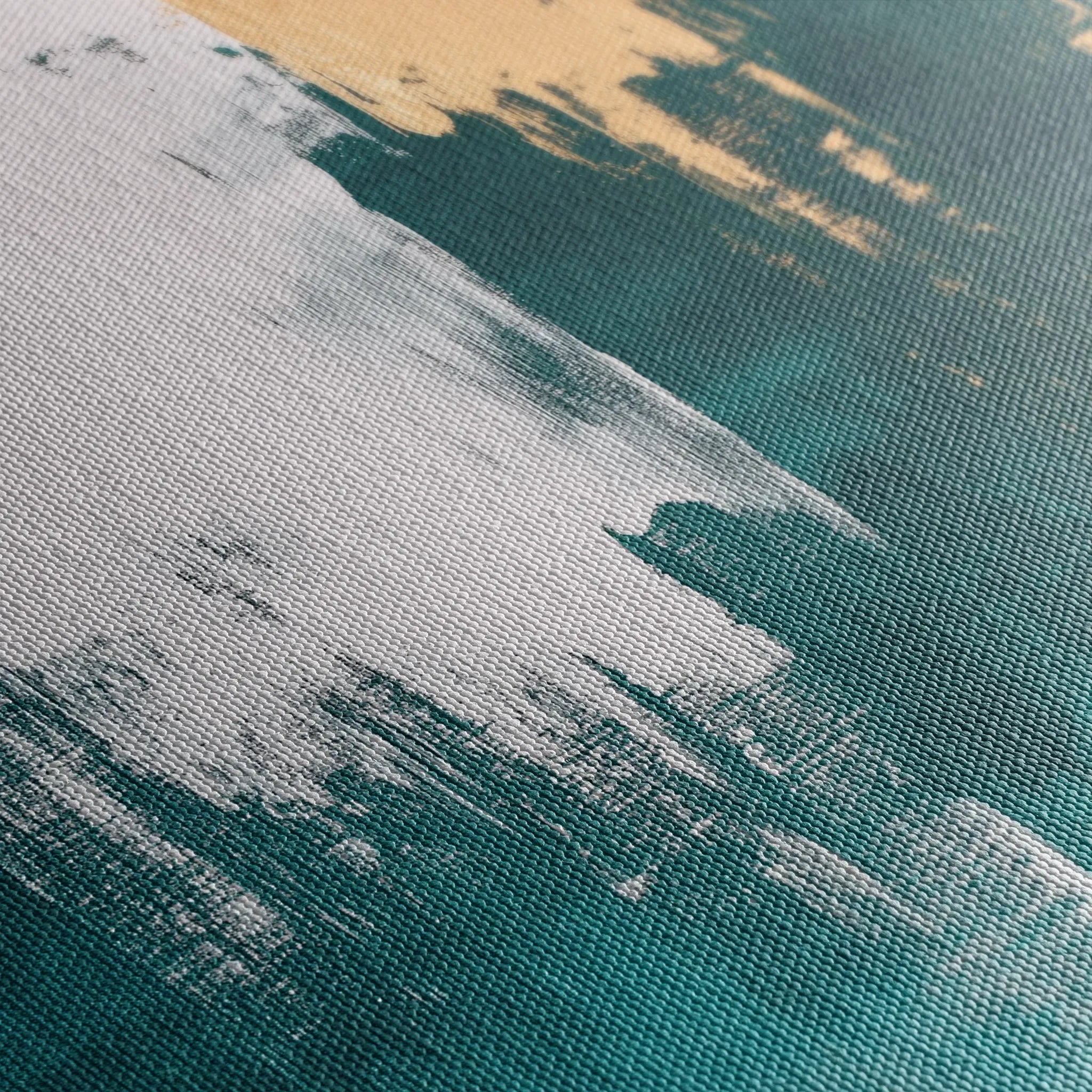 Abstract 399 Canvas Art 18" x 24" / 45 x 60 cm / Black