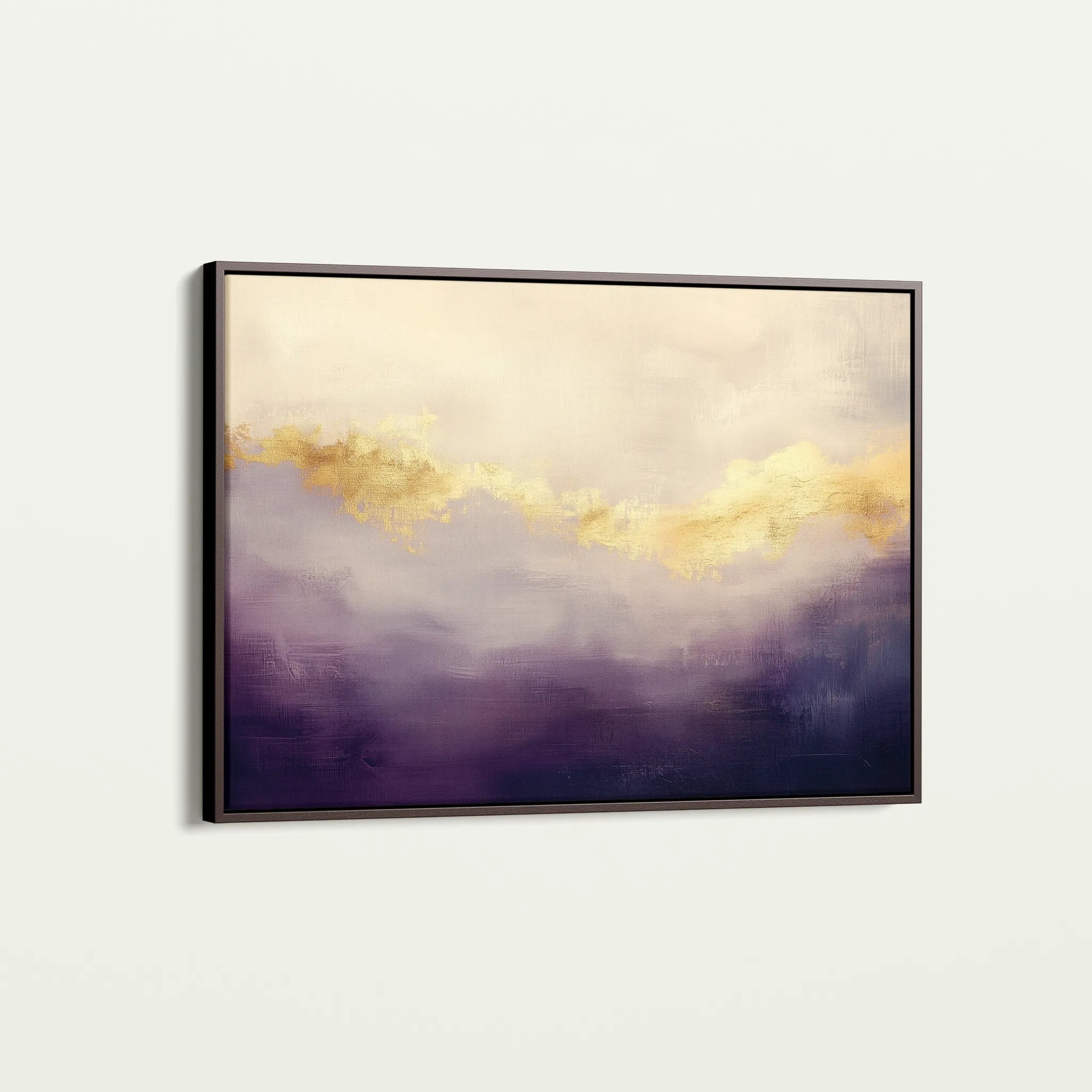 Abstract 401 Canvas Art 18" x 24" / 45 x 60 cm / Black