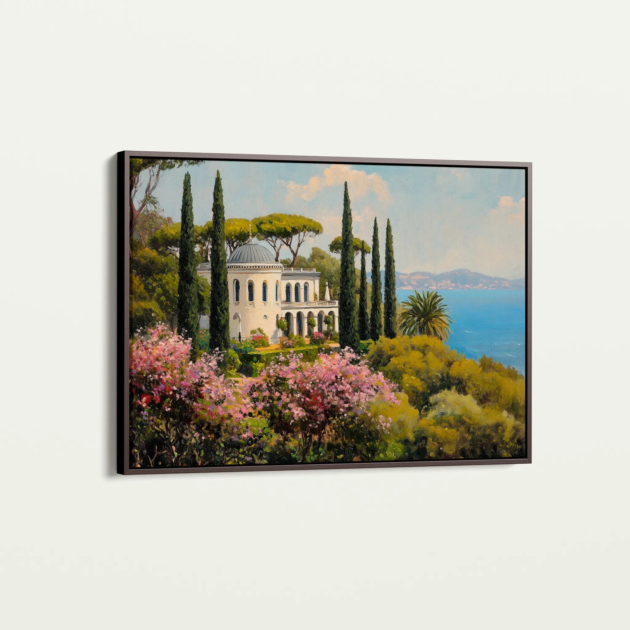 Landscape 410 Canvas Art 18" x 24" / 45 x 60 cm / Black
