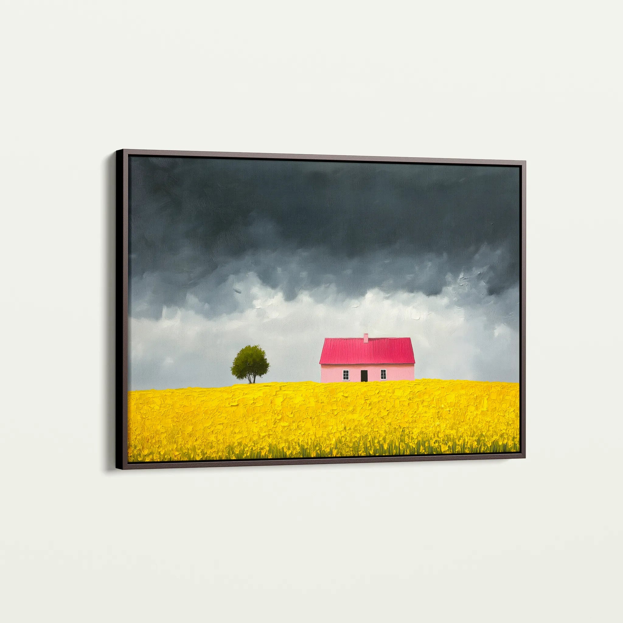 Landscape 412 Canvas Art 18" x 24" / 45 x 60 cm / Black