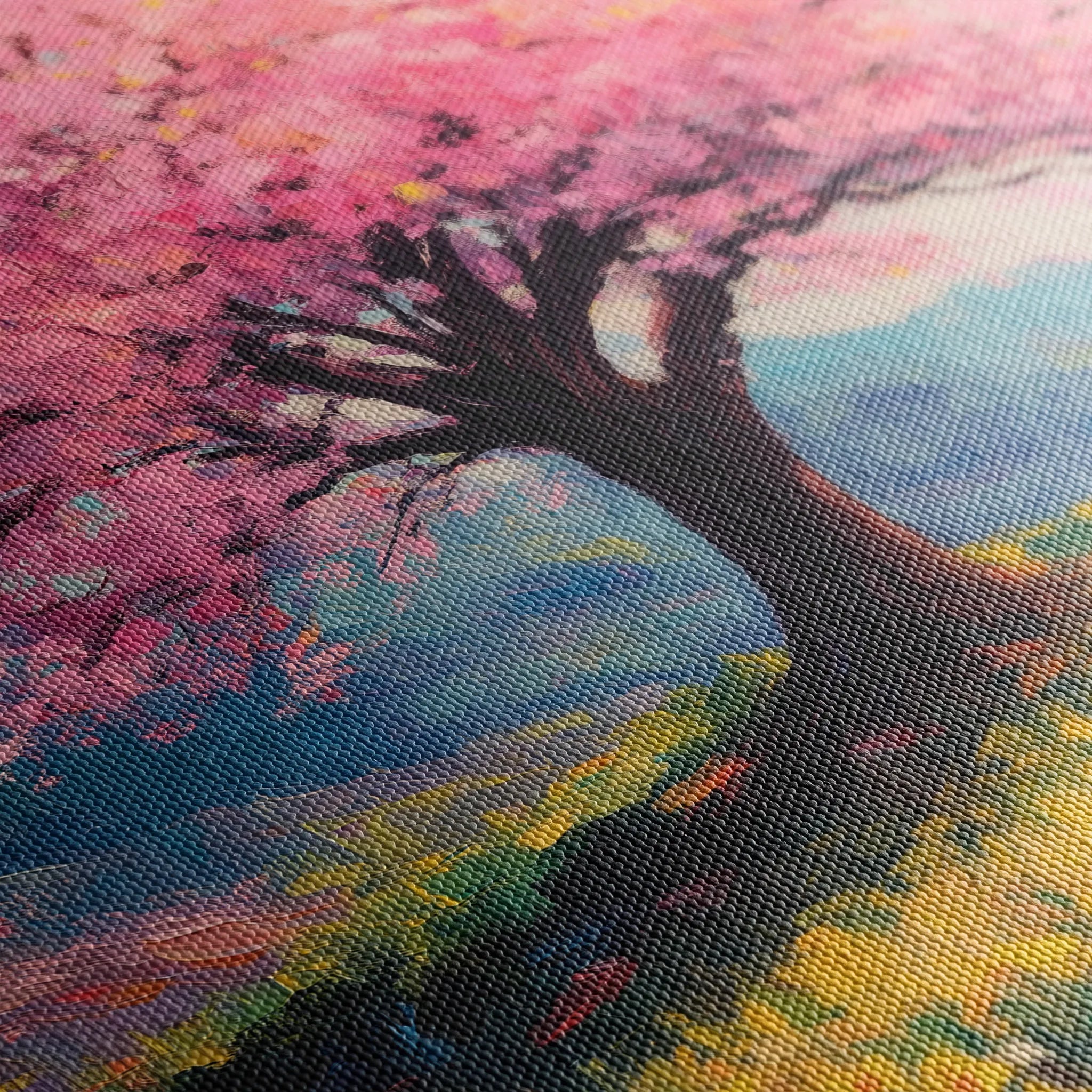 Landscape 424 Canvas Art 18" x 24" / 45 x 60 cm / Black