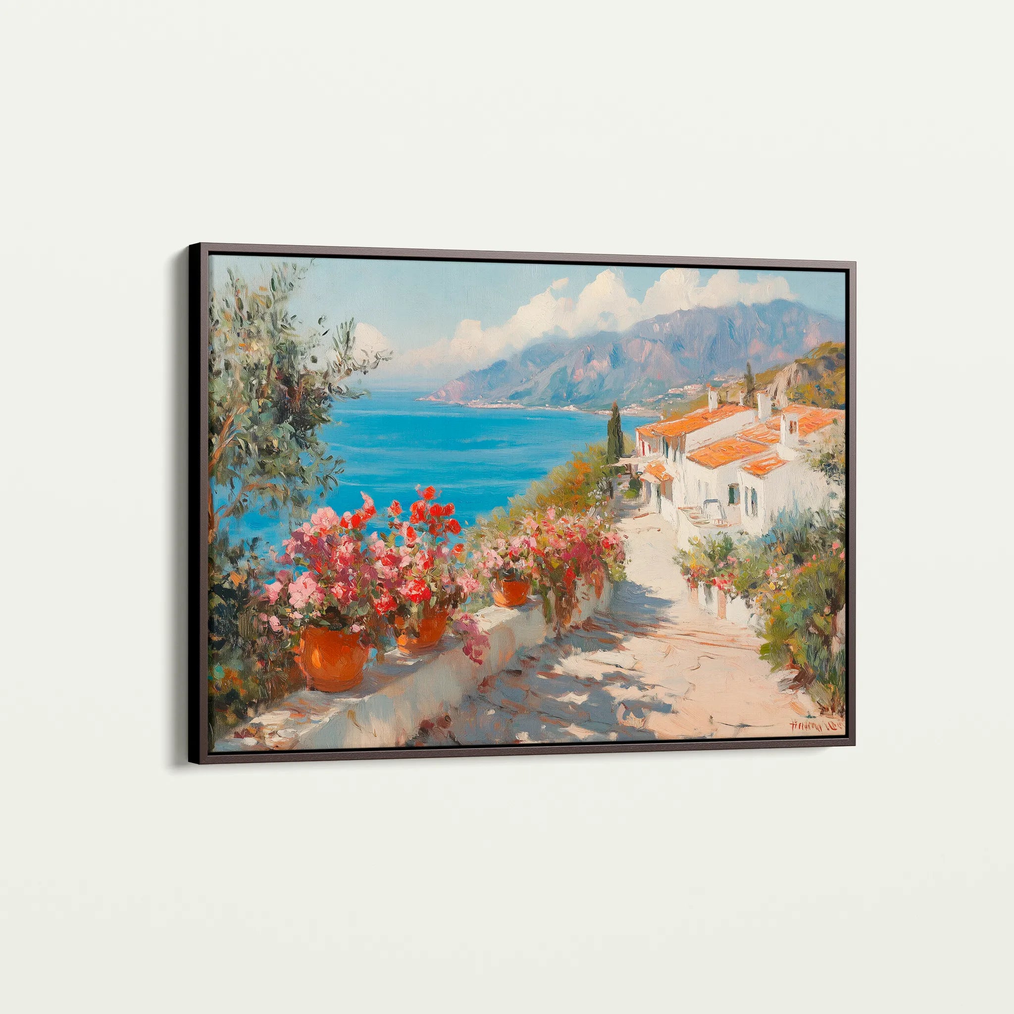 Landscape 427 Canvas Art 18" x 24" / 45 x 60 cm / Black