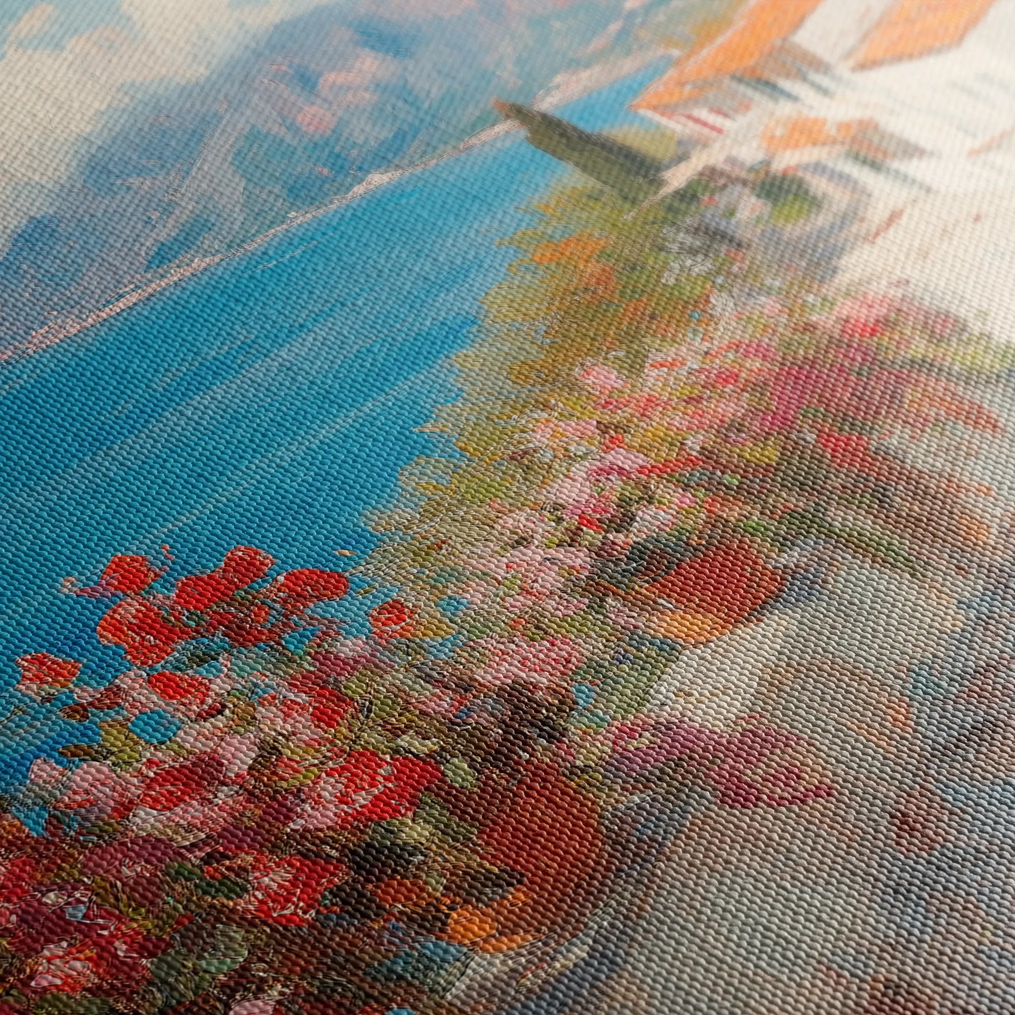 Landscape 427 Canvas Art 18" x 24" / 45 x 60 cm / Black