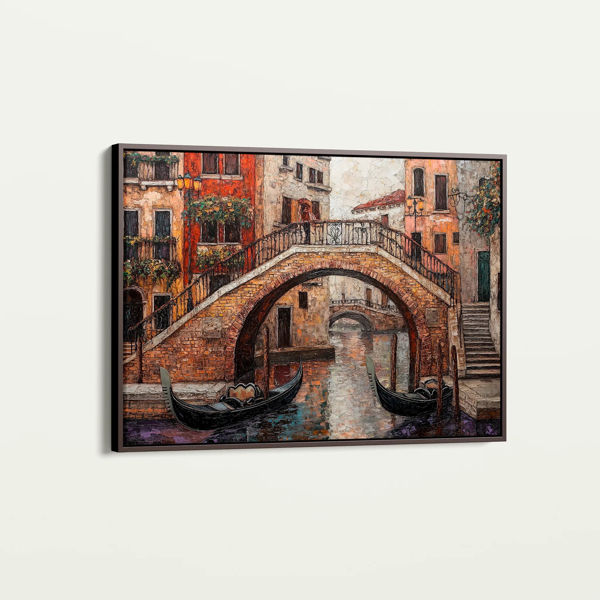 Landscape 429 Canvas Art 18" x 24" / 45 x 60 cm / Black