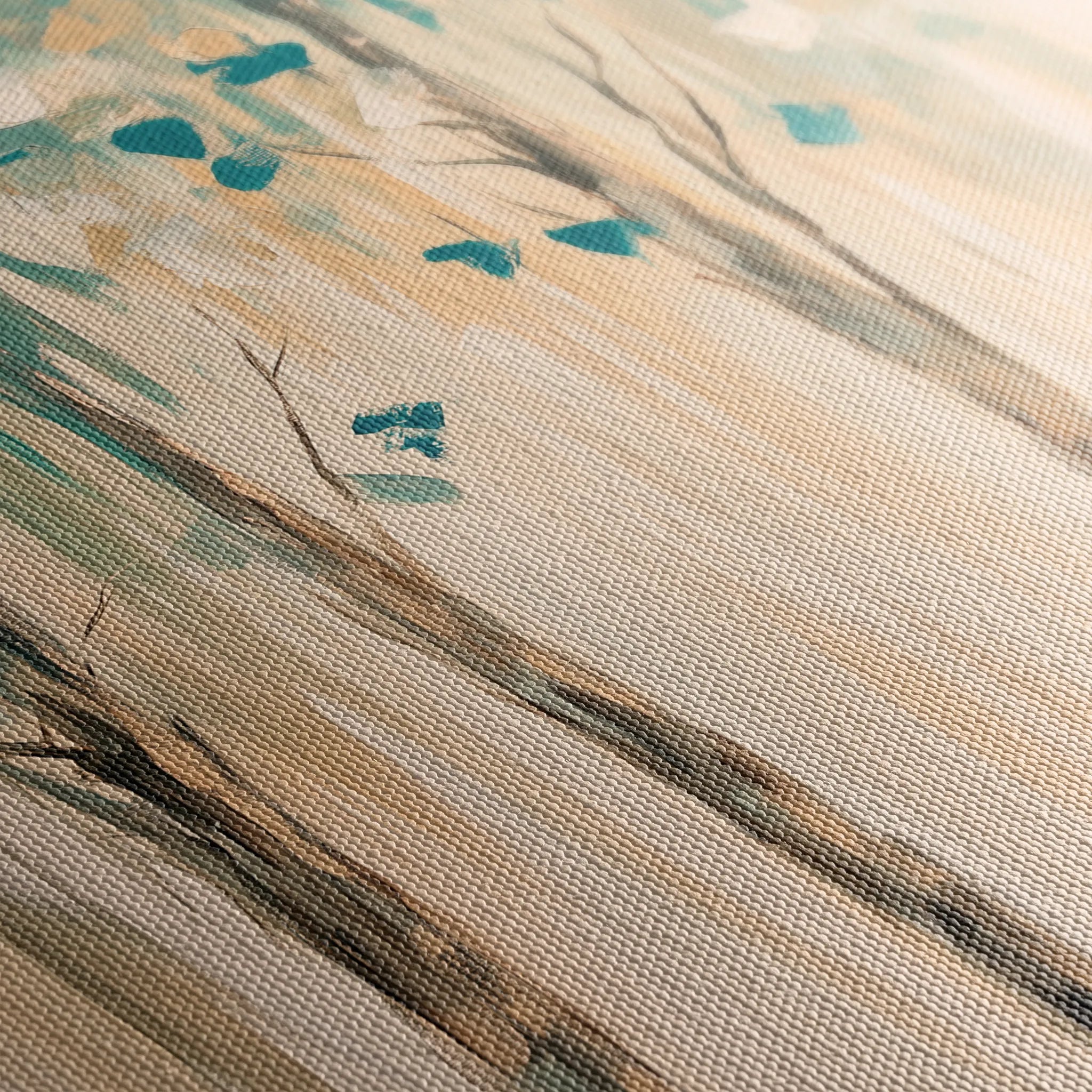 Landscape 437 Canvas Art 18" x 24" / 45 x 60 cm / Black