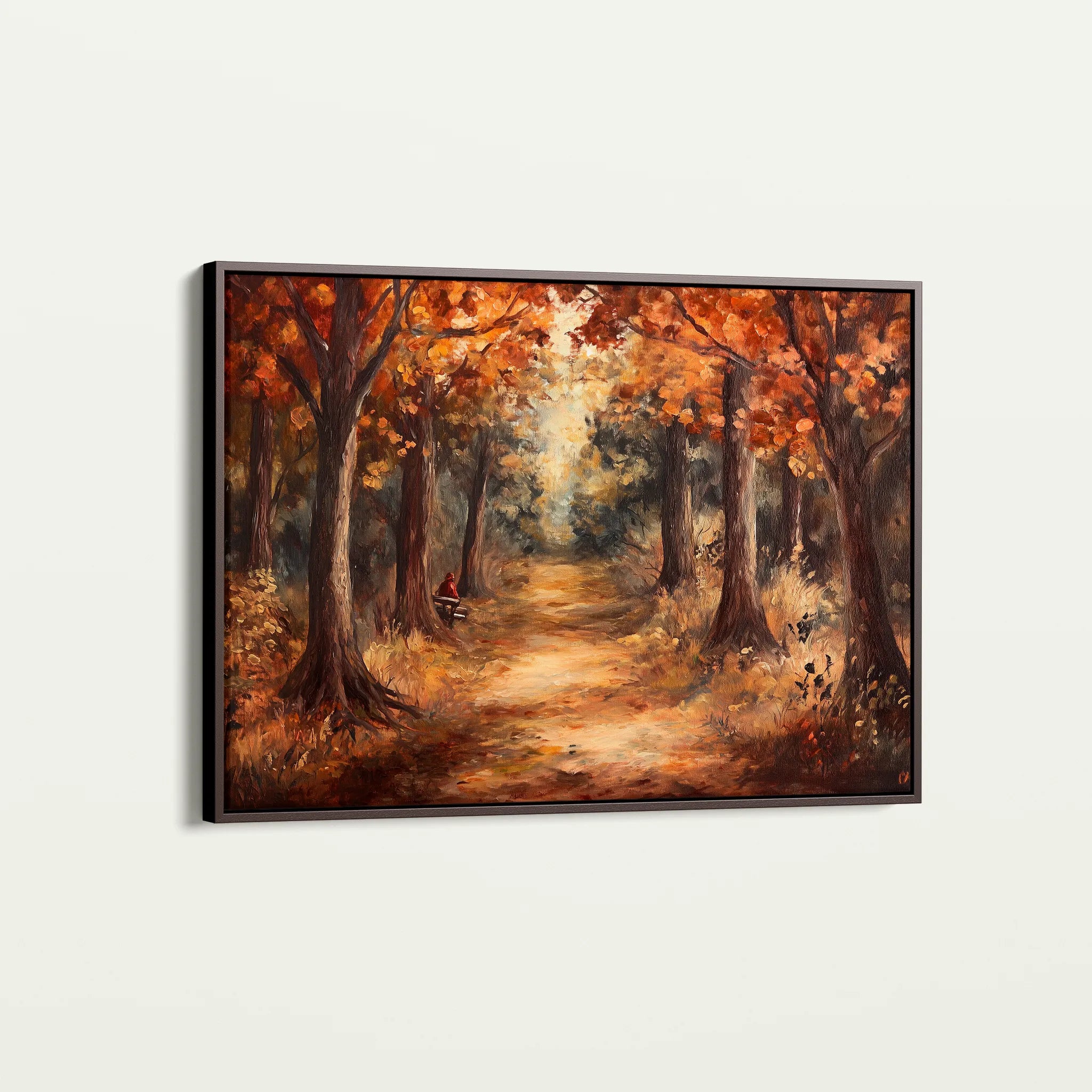 Landscape 442 Canvas Art 18" x 24" / 45 x 60 cm / Black
