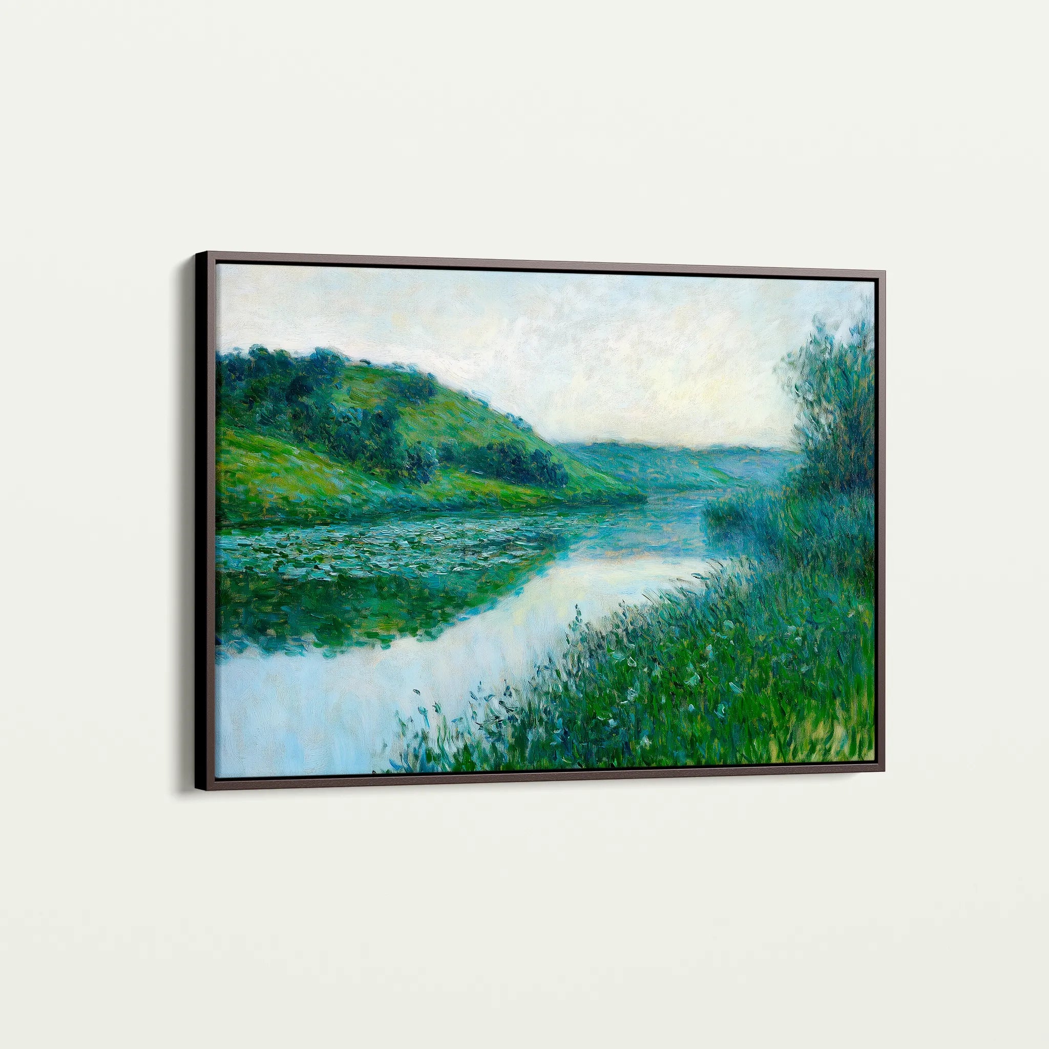 Landscape 447 Canvas Art 18" x 24" / 45 x 60 cm / Black