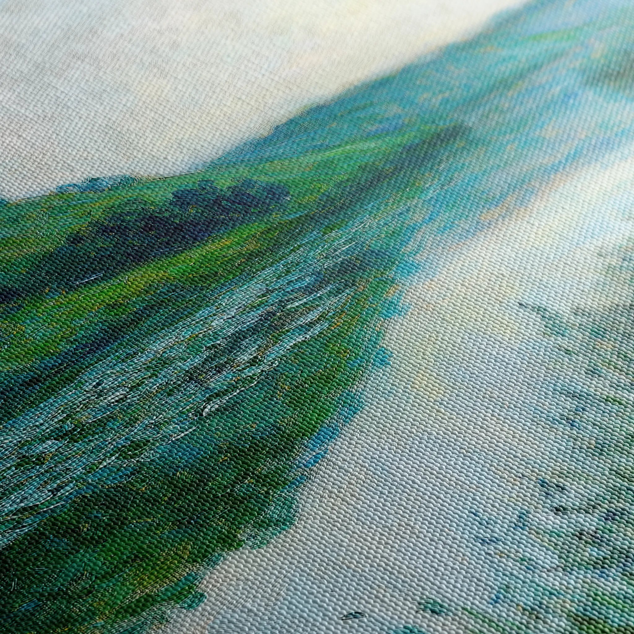 Landscape 447 Canvas Art 18" x 24" / 45 x 60 cm / Black