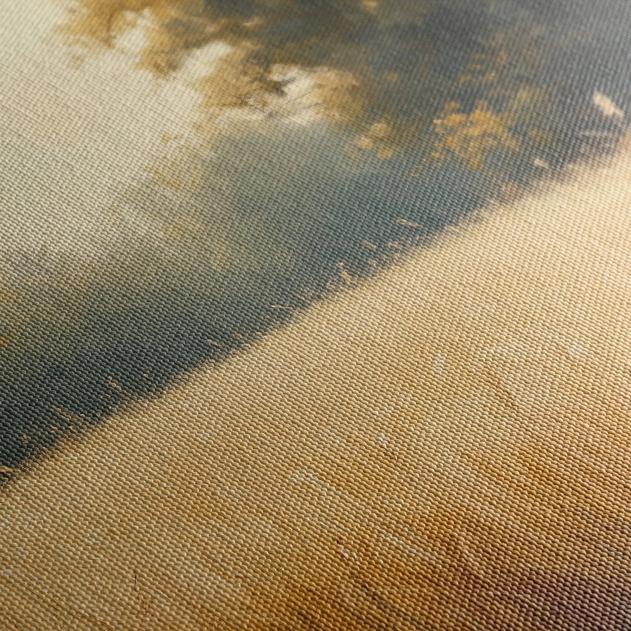 Landscape 450 Canvas Art 18" x 24" / 45 x 60 cm / Black